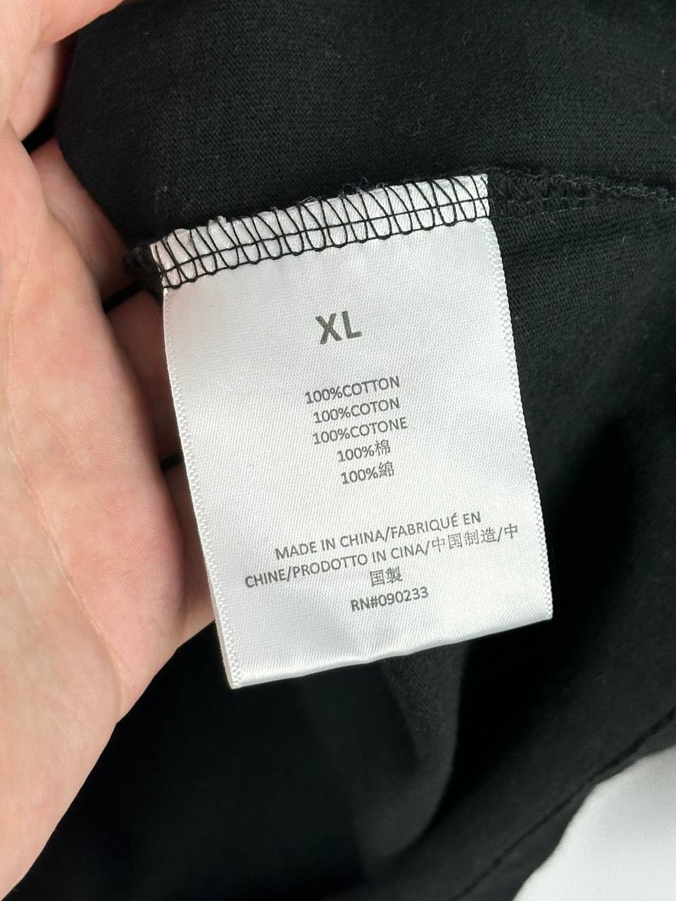 Fear of God Fear of God Essentials Black Longsleeve T Shirt Size US XL / EU 56 / 4 - 7 Thumbnail