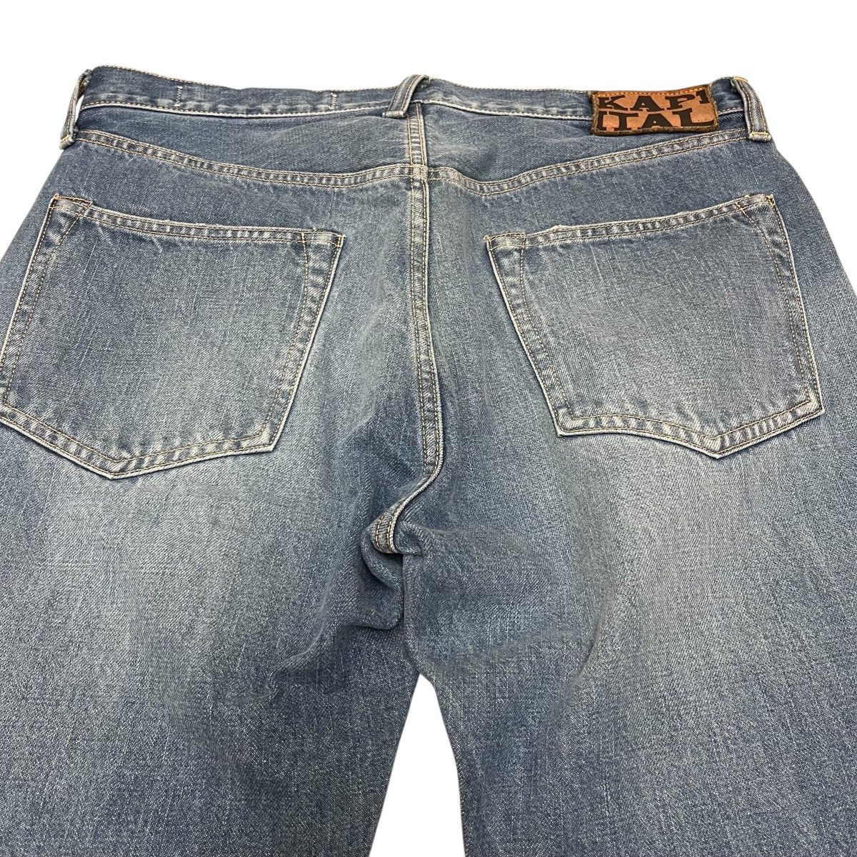 Kapital Straight Leg Denim Pants Size US 34 / EU 50 - 5 Thumbnail