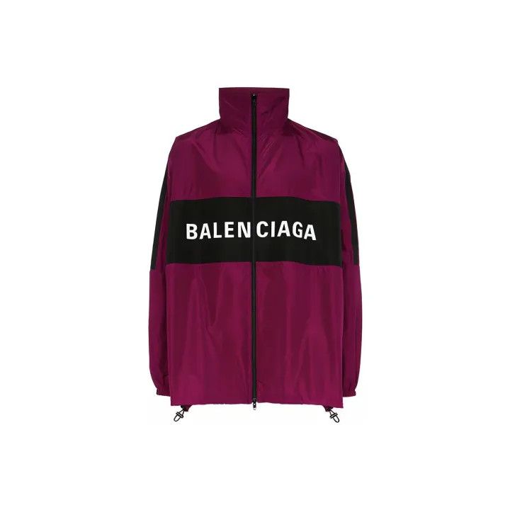 Balenciaga Balenciaga Logo Sports Jacket for Men 0079 Size US L / EU 52-54 / 3 - 1 Thumbnail