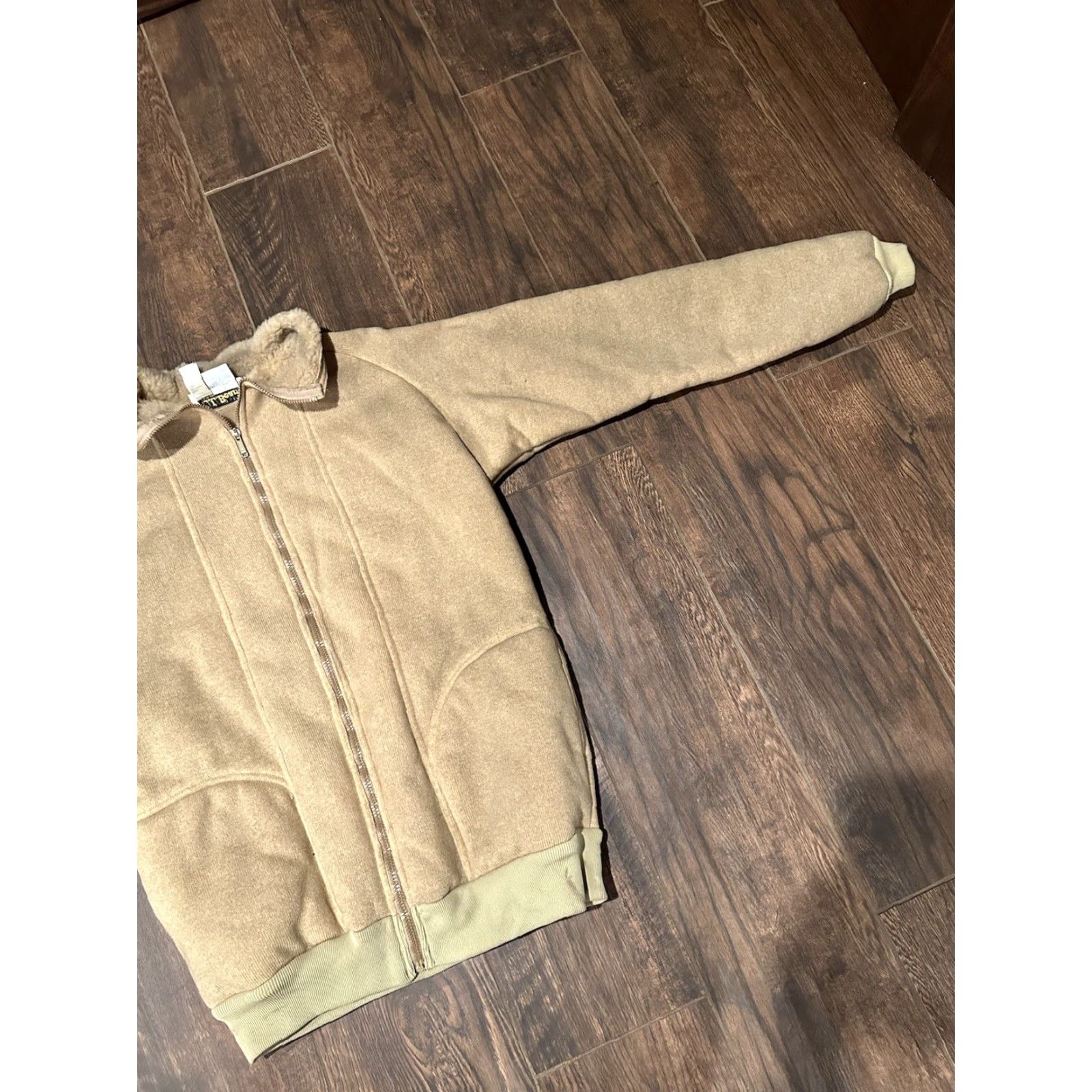Patagonia VINTAGE Patagonia x LL Bean Fleece Jacket Deep Pile Oatmeal Large Men Size US L / EU 52-54 / 3 - 2 Thumbnail
