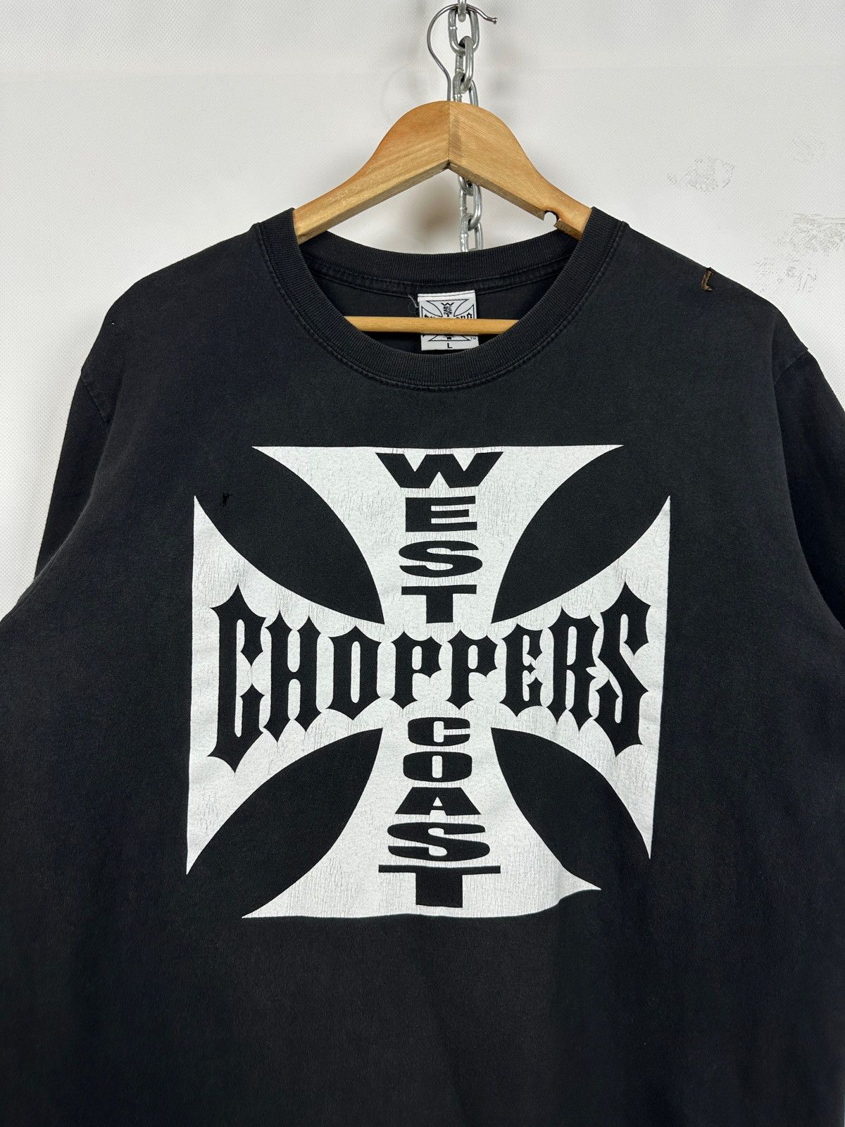 West Coast Choppers Vintage West Coast Choppers Black T-Shirt Paul Walker Size US L / EU 52-54 / 3 - 14 Thumbnail