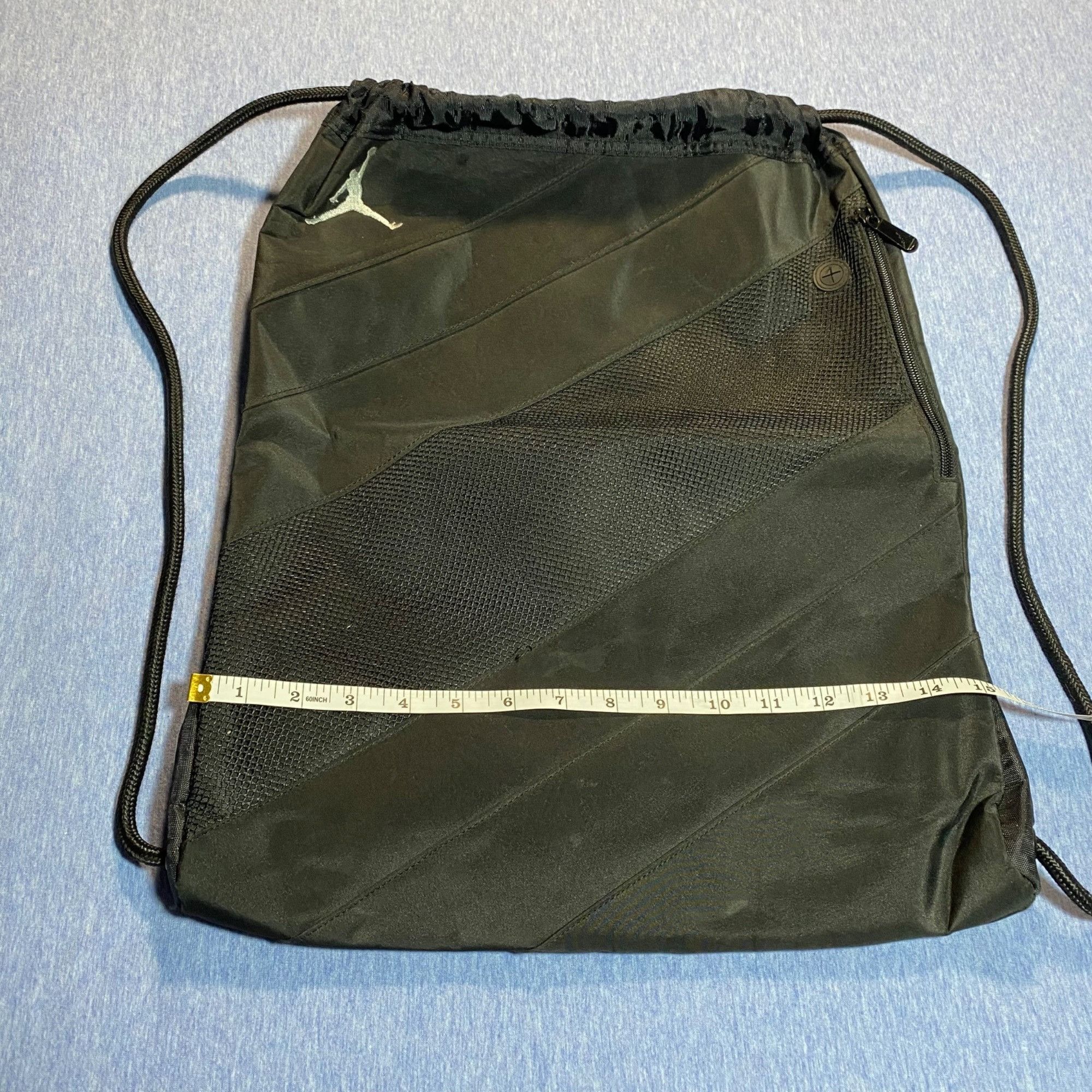 Jordan Brand Jordan Drawstring Backpack With Zip Pocket & Mesh Panels - B Size ONE SIZE - 1 Thumbnail