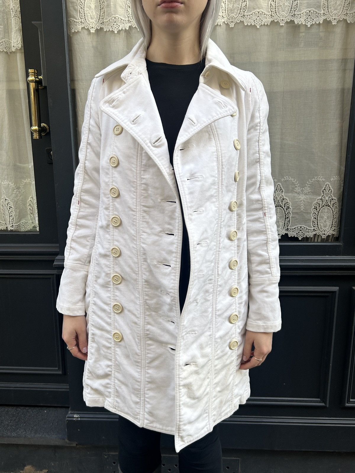 ATSURO TAYAMA Double breasted/buttons archival Japanese coat Atsuro Tayama Size S / US 4 / IT 40 - 3 Thumbnail