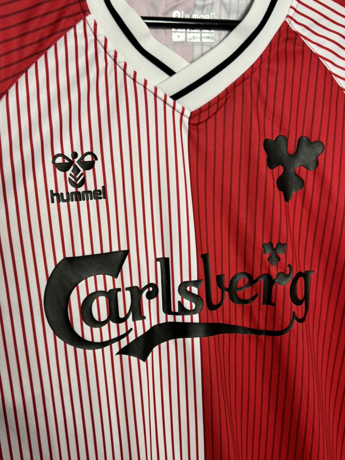 Hummel Denmark National Team 1986 Home Retro Football Jersey Shirt Size US M / EU 48-50 / 2 - 3 Thumbnail