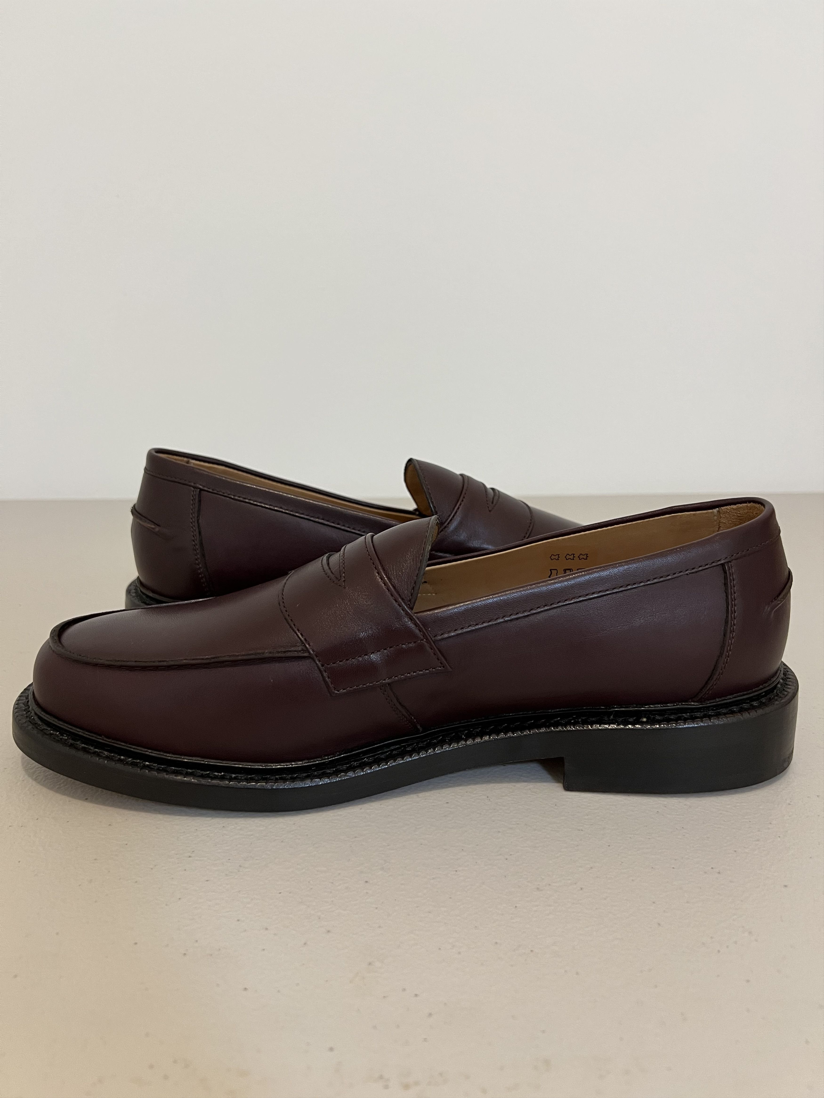 Blackstock & Weber × JJJJound 💚 Jjjjound x Blackstock & Weber Ellis Penny Loafer Bordeaux Size US 10.5 / EU 43-44 - 14 Thumbnail