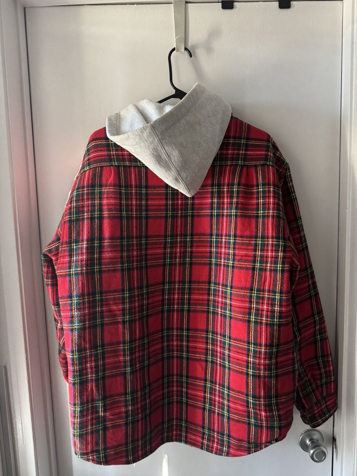 Supreme Supreme Tartan Hooded Flannel Shirt Size US L / EU 52-54 / 3 - 2 Thumbnail