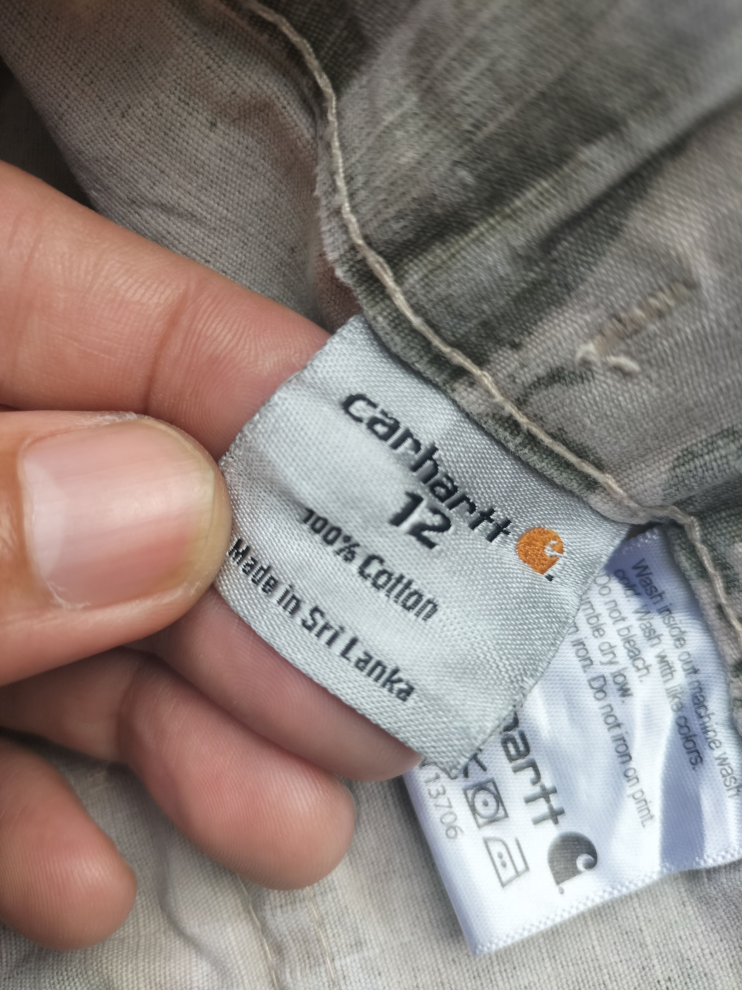 Carhartt × Vintage Vintage Carhartt Cargo Workwear Camouflage Us Airforce Size 26" / US 2 / IT 38 - 5 Thumbnail