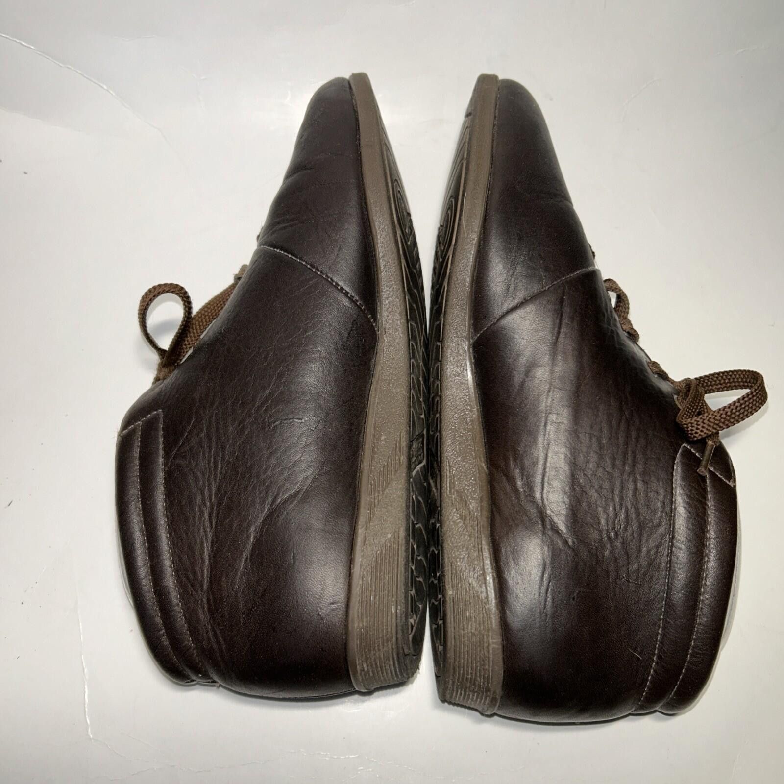 Other Softspots Women’s USA Brown Leather Chukka Size 8W Booties Size US 8 / IT 38 - 4 Thumbnail