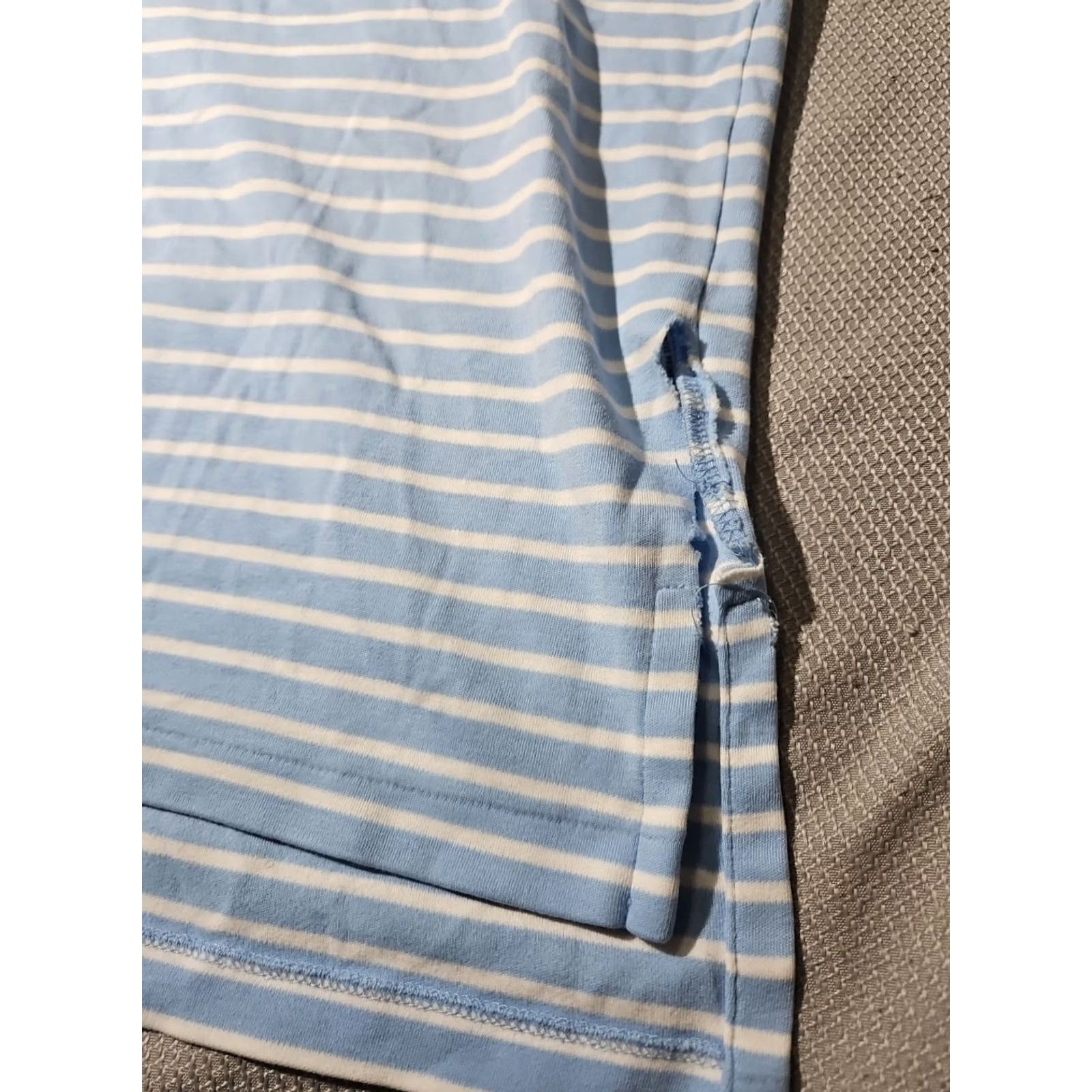 Polo Ralph Lauren Polo Ralph Lauren Shirt Mens Large Blue Striped Polo Button Up Preppy Casual Size US L / EU 52-54 / 3 - 6 Thumbnail
