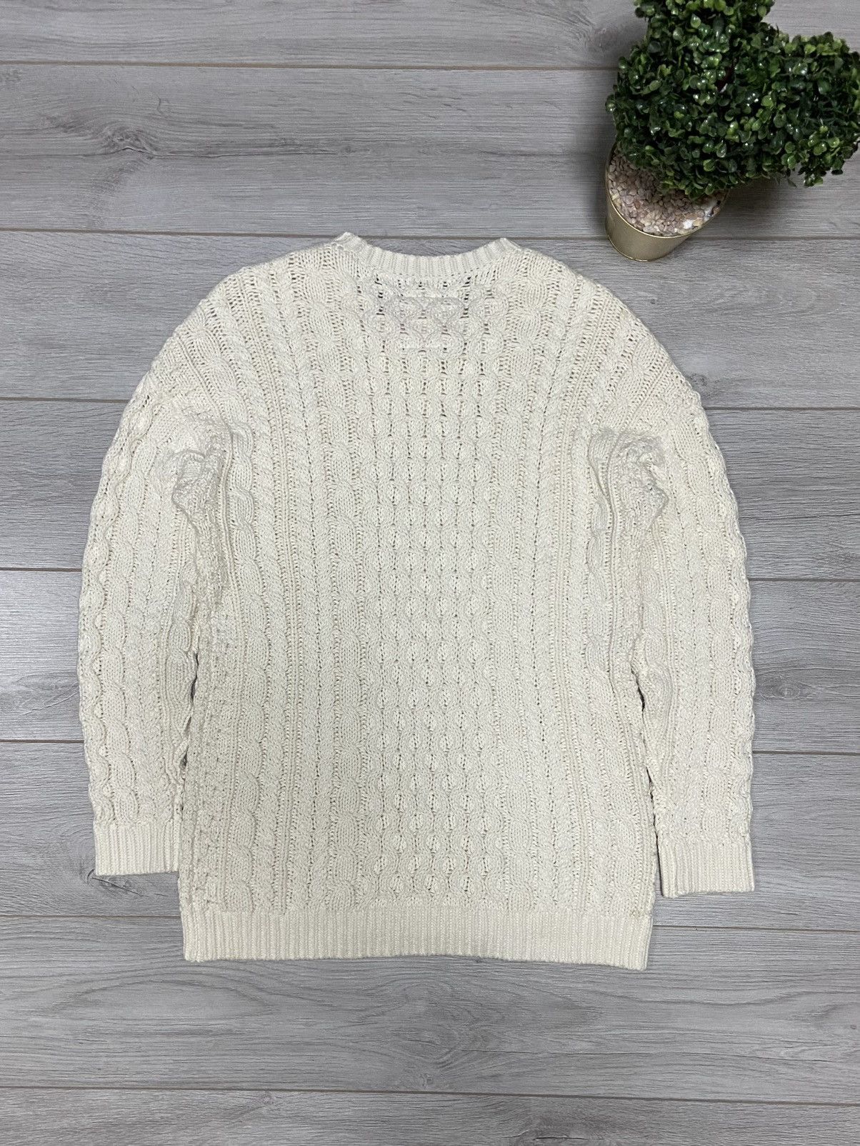 Simone Rocha Simone Rocha x H&M oversize knitted sweater pearls unisex Size US M / EU 48-50 / 2 - 11 Thumbnail