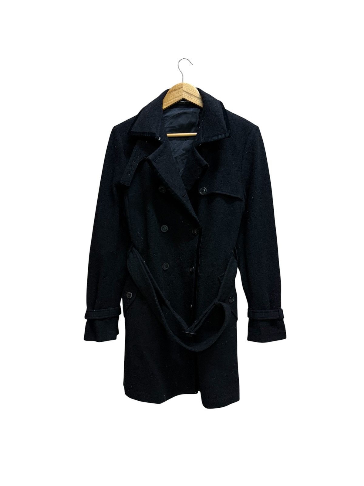 Comme Ca Ism Comme Ca Du Mode Wool Trenche Long Coat Jacket Size US S / EU 44-46 / 1 - 1 Thumbnail