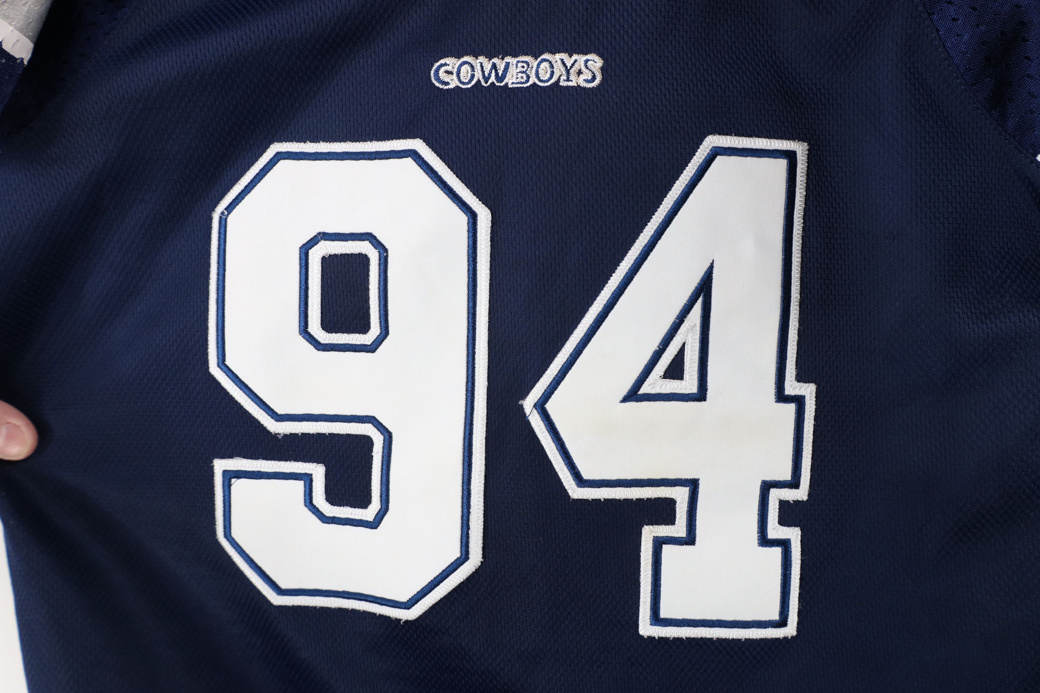 Reebok × Vintage Vintage Reebok Ware Dallas Cowboys Football Jersey Blue Size L / US 10 / IT 46 - 11 Thumbnail