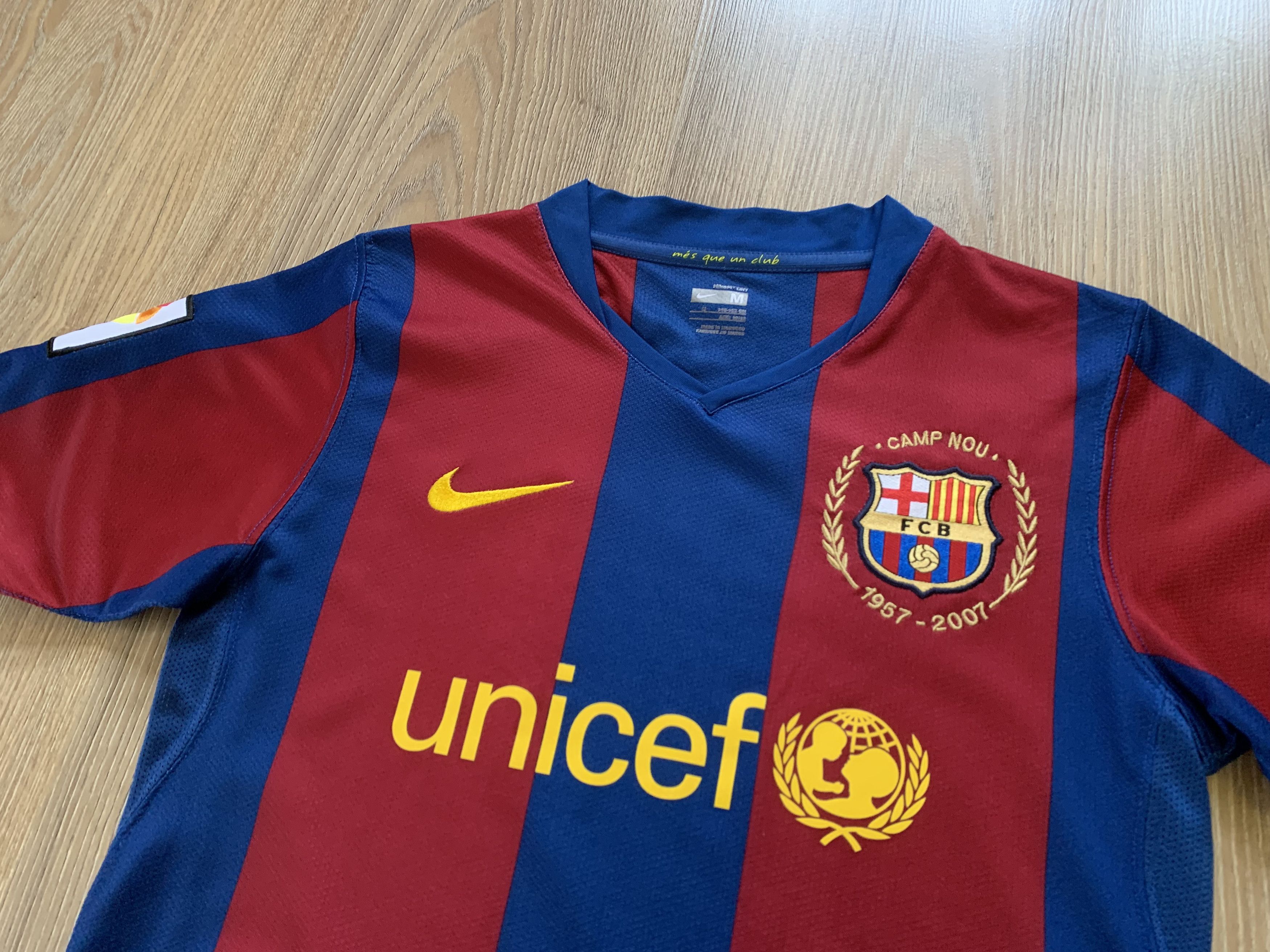 Nike Nike FCB Youth Kids Jersey Size US XXS / EU 40 - 4 Thumbnail