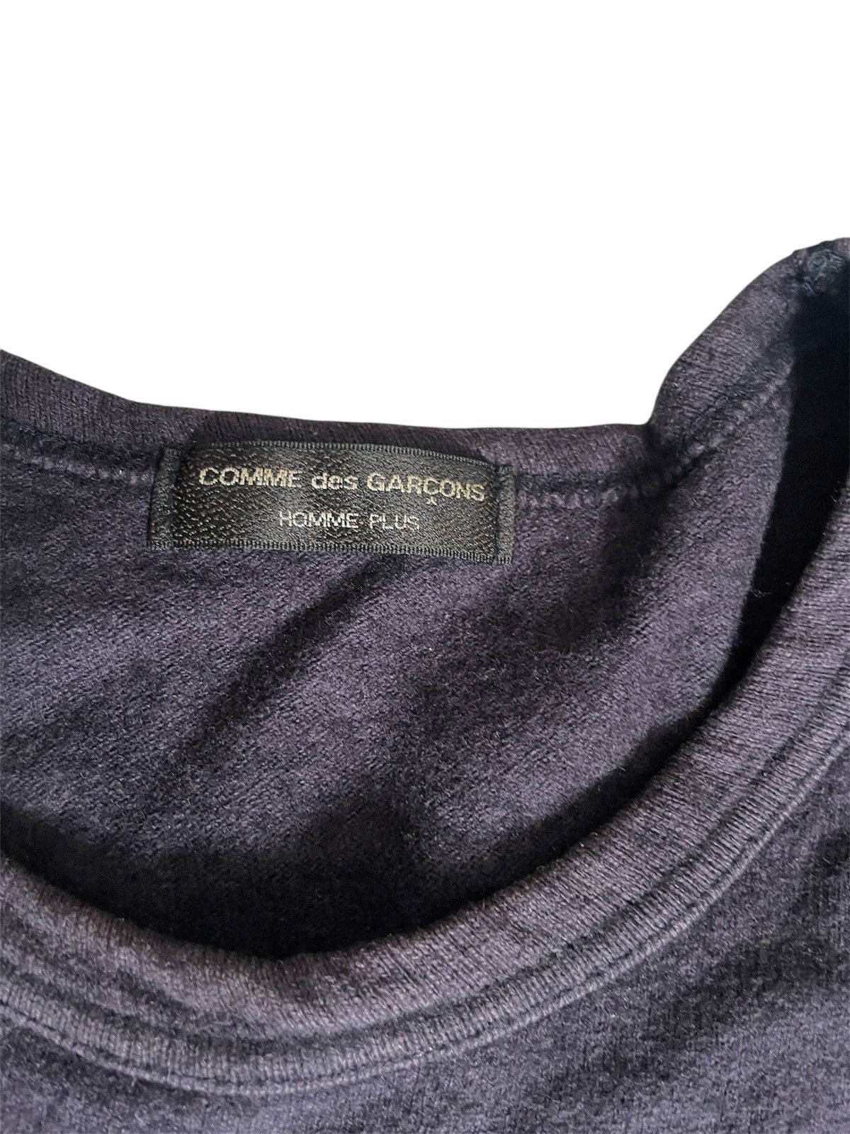 Comme des Garcons Homme Plus Asymmetrical Side Zip Sweater Size US S / EU 44-46 / 1 - 5 Thumbnail