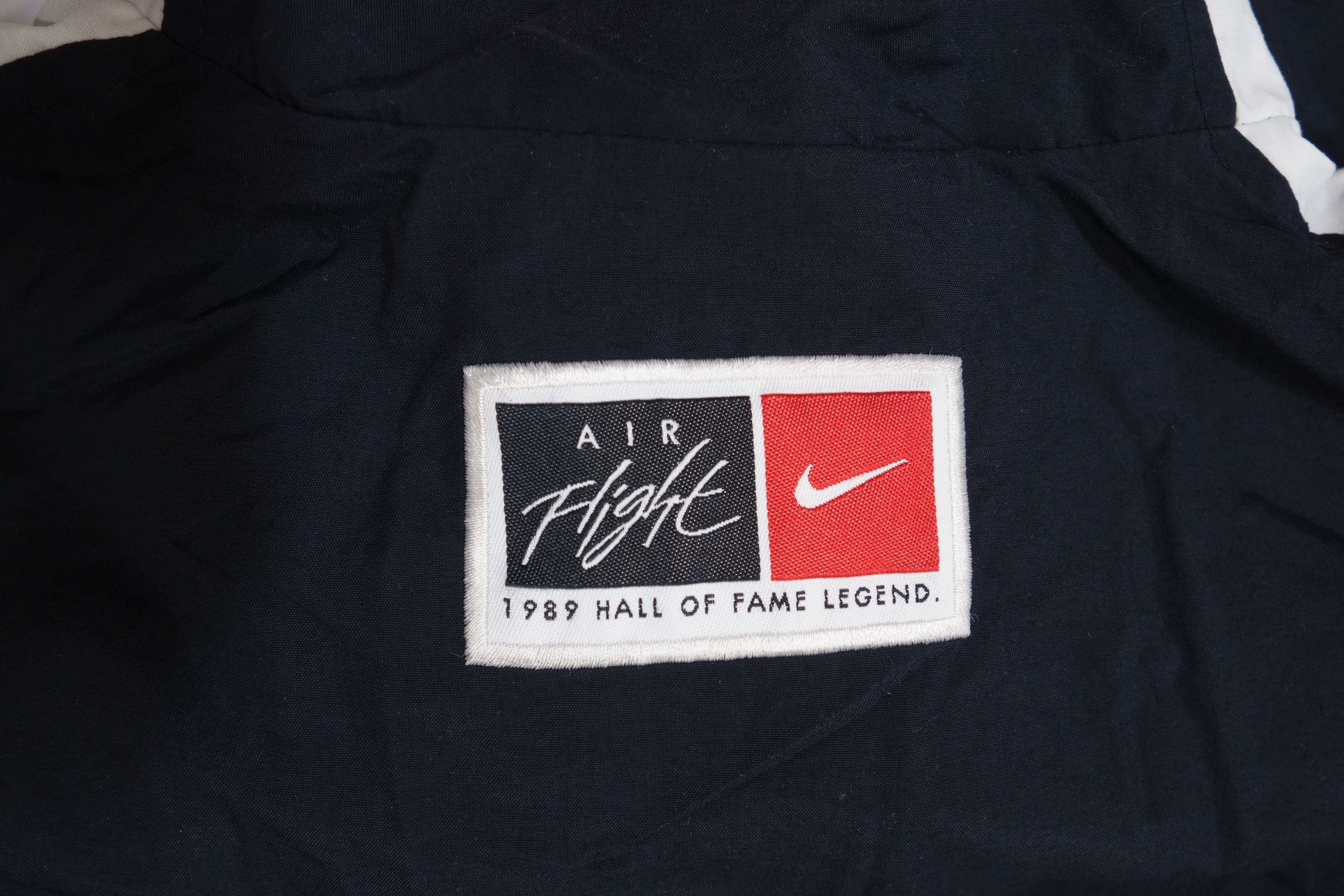Nike 90S Swoosh Logo Nylon Jacket Size US XL / EU 56 / 4 - 7 Thumbnail