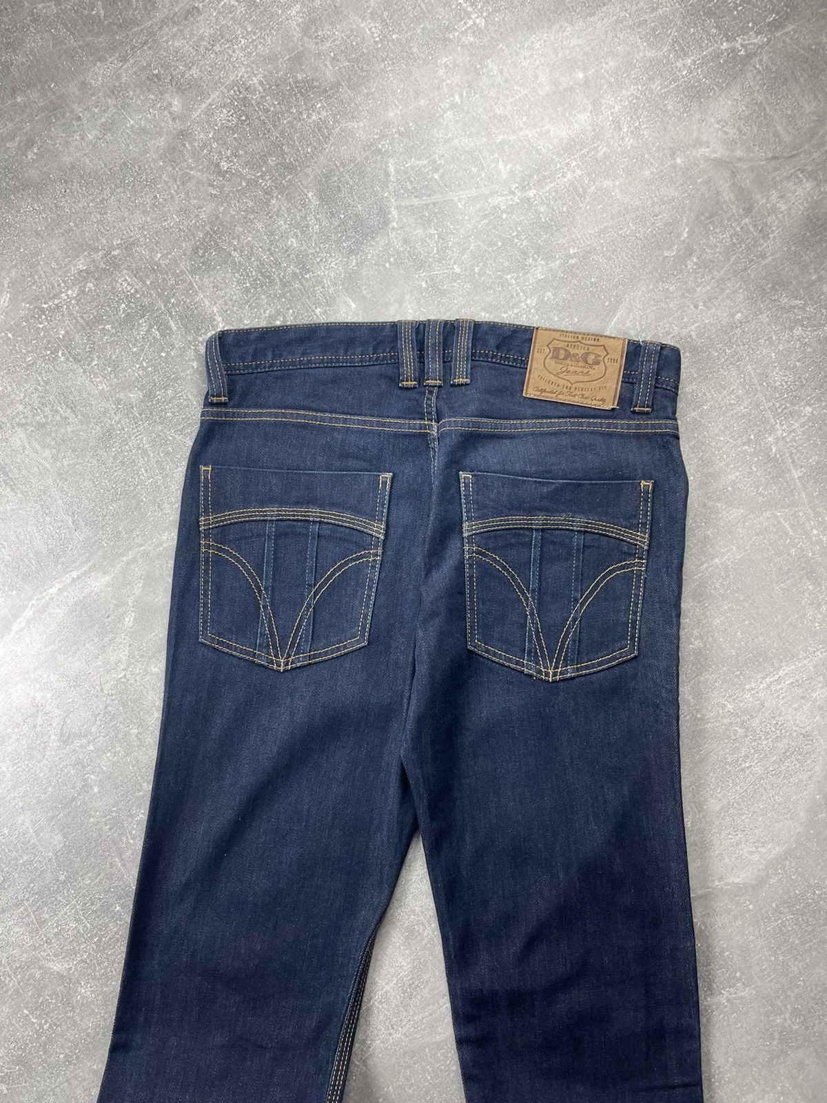 Dolce & Gabbana Dolce & Gabbana Y2K Audacious Denim Jeans Very Tight Fit Size US 33 - 3 Thumbnail