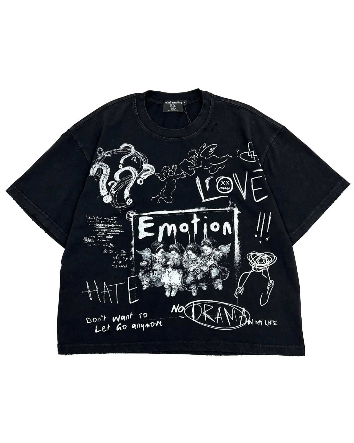 Other Mixed Emotions Chaos Tee Black Size US XXL / EU 58 / 5 - 1 Thumbnail