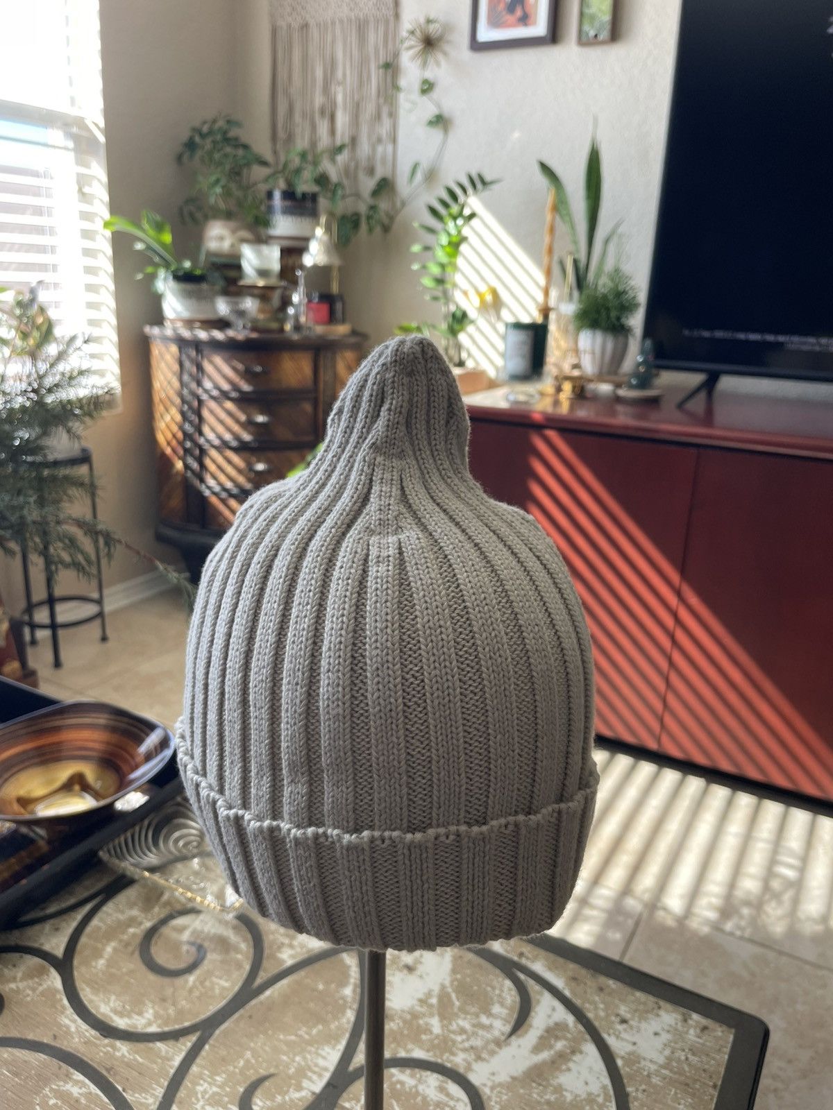 Weekday Otto Beanie Ribbed Cotton/Poly blend Size ONE SIZE - 2 Thumbnail