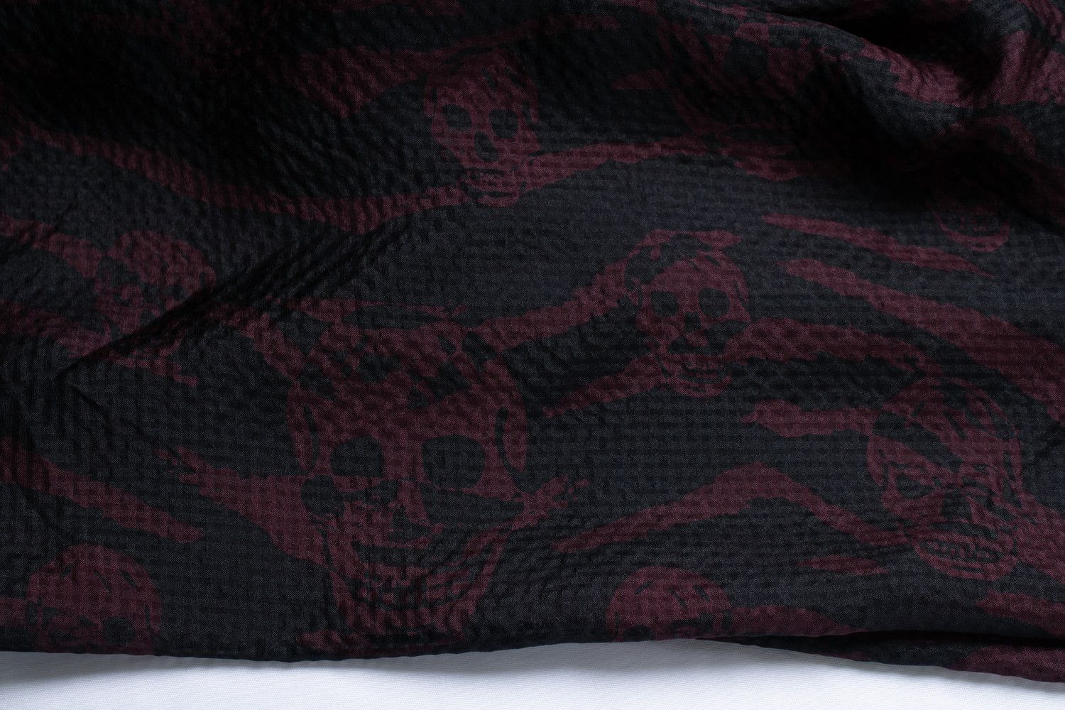 Alexander McQueen Alexander McQueen, sheer skull printed scarf Size ONE SIZE - 2 Thumbnail