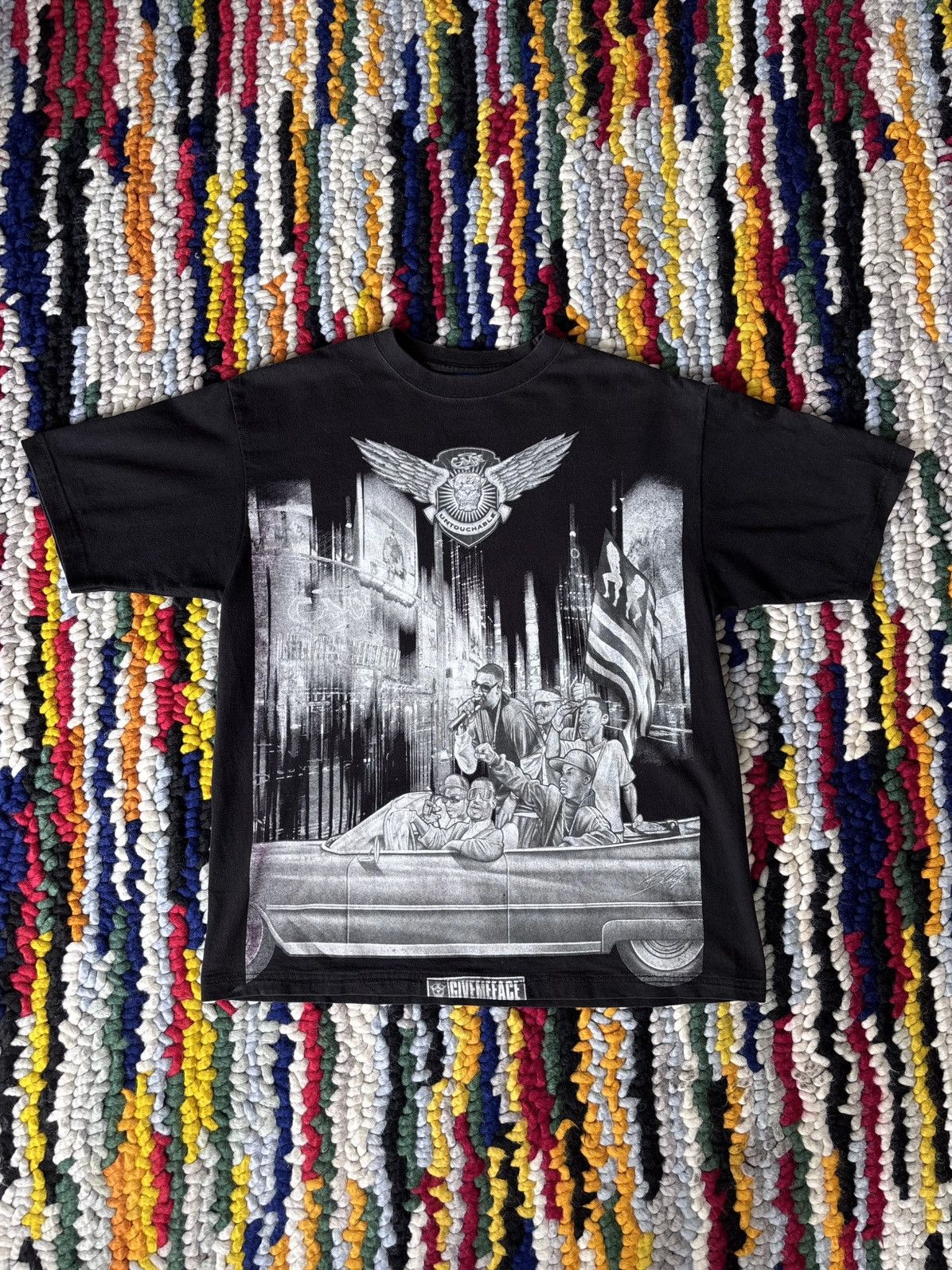 Rap Tees Vintage Rap Tee Shirt Give Me Face Brand Size US L / EU 52-54 / 3 - 1 Thumbnail