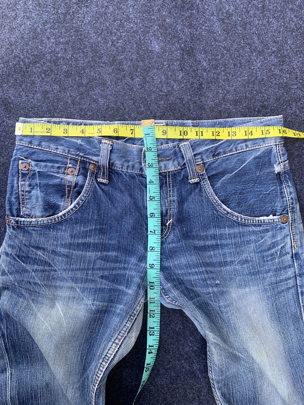 Edwin FLARE EDWIN 503 BLUE TRIP. SALE ONLY JAPAN 🇯🇵 Size US 32 / EU 48 - 6 Thumbnail