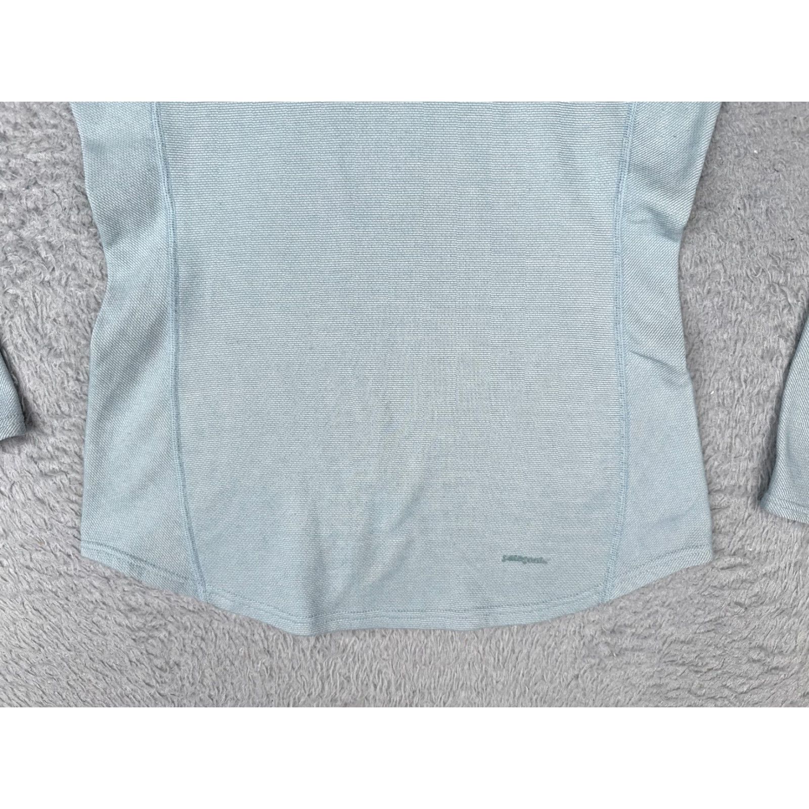 Patagonia Patagonia Shirt Womens Small Blue Baselayer Long Sleeve 100% Polyester Crew READ Size S / US 4 / IT 40 - 5 Thumbnail