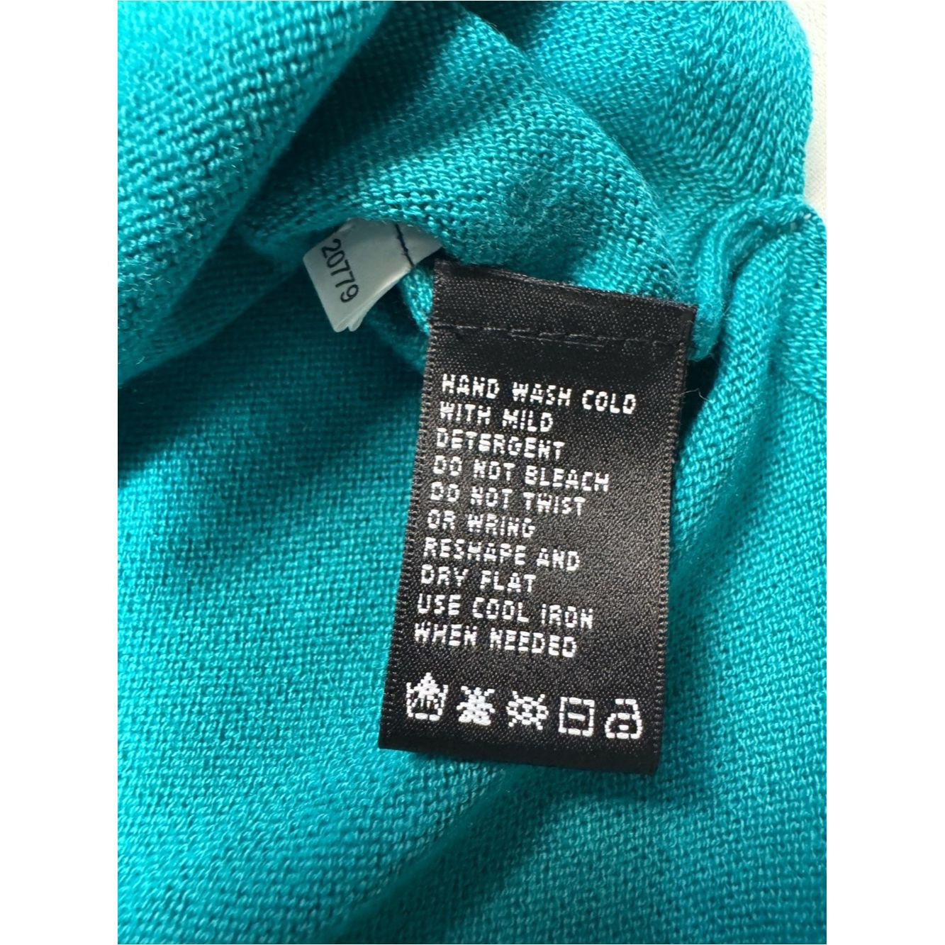 Other NWT New August Silk Teal Crew Scoop Neck Pullover In Cozy T Size XL / US 12-14 / IT 48-50 - 7 Thumbnail