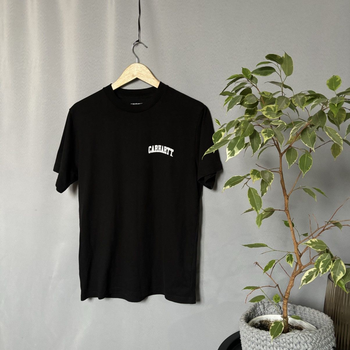 Carhartt Carhartt Wip University Script t-shirt tee black medium Size US M / EU 48-50 / 2 - 2 Thumbnail