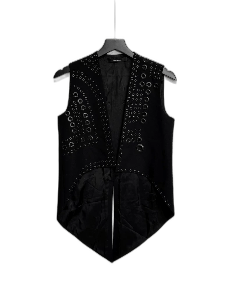 Givenchy Givenchy Metal Ring Tailcoat Vest Size US S / EU 44-46 / 1 - 1 Thumbnail