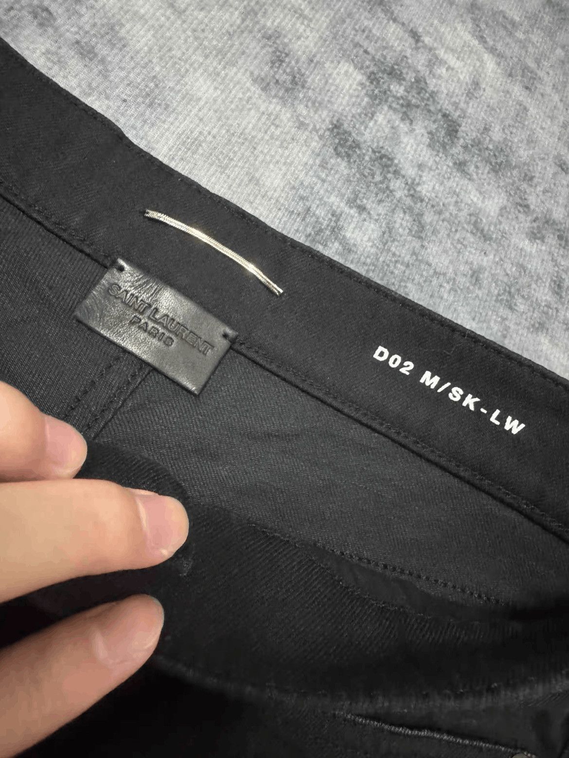 Saint Laurent Paris Saint Laurent Paris 18AW Elastic Denim-2508 Size US 30 / EU 46 - 5 Thumbnail