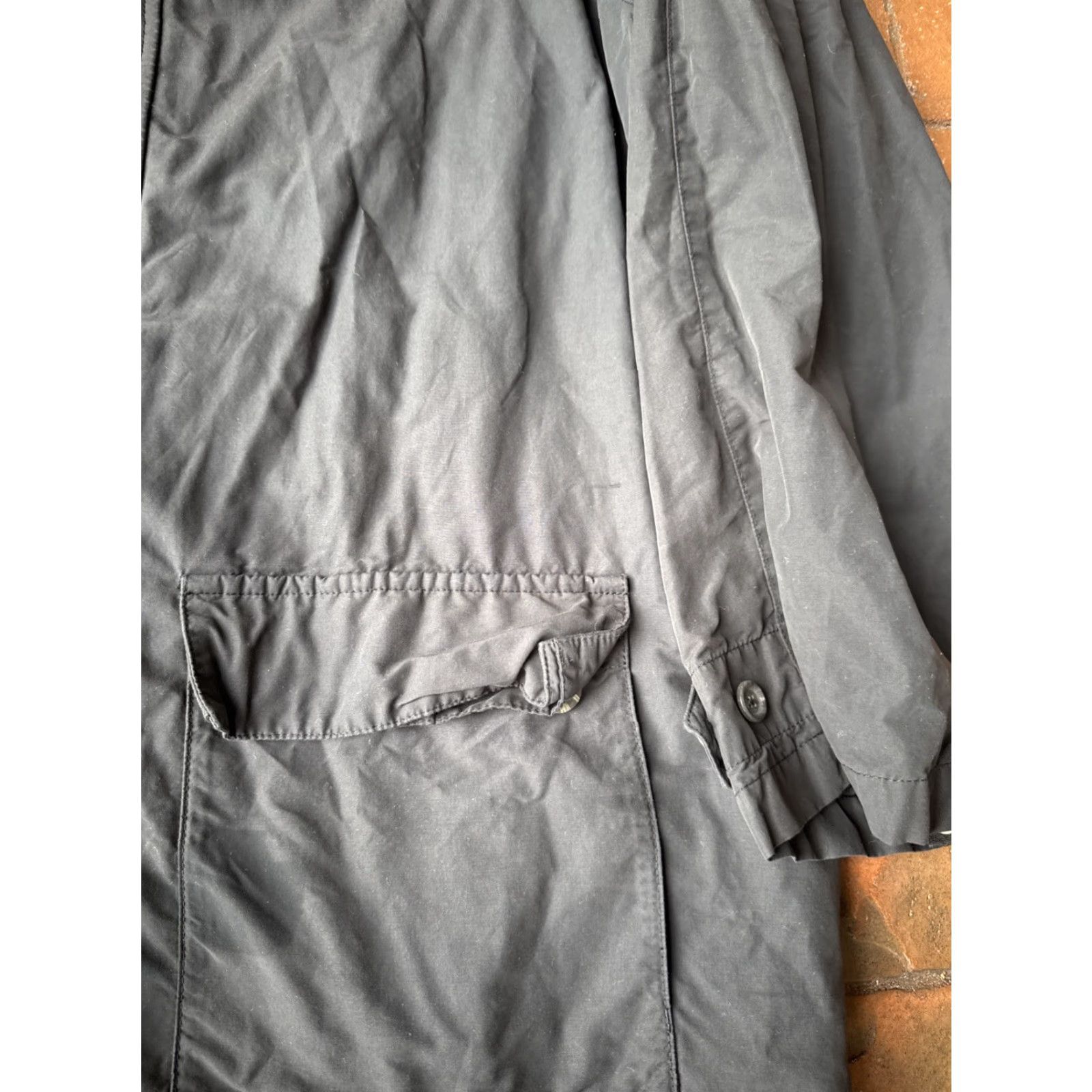 Polo Ralph Lauren VINTAGE Polo Ralph Lauren Chore Trench Jacket Mens XL Black Parka Zip Up Size US XL / EU 56 / 4 - 6 Thumbnail
