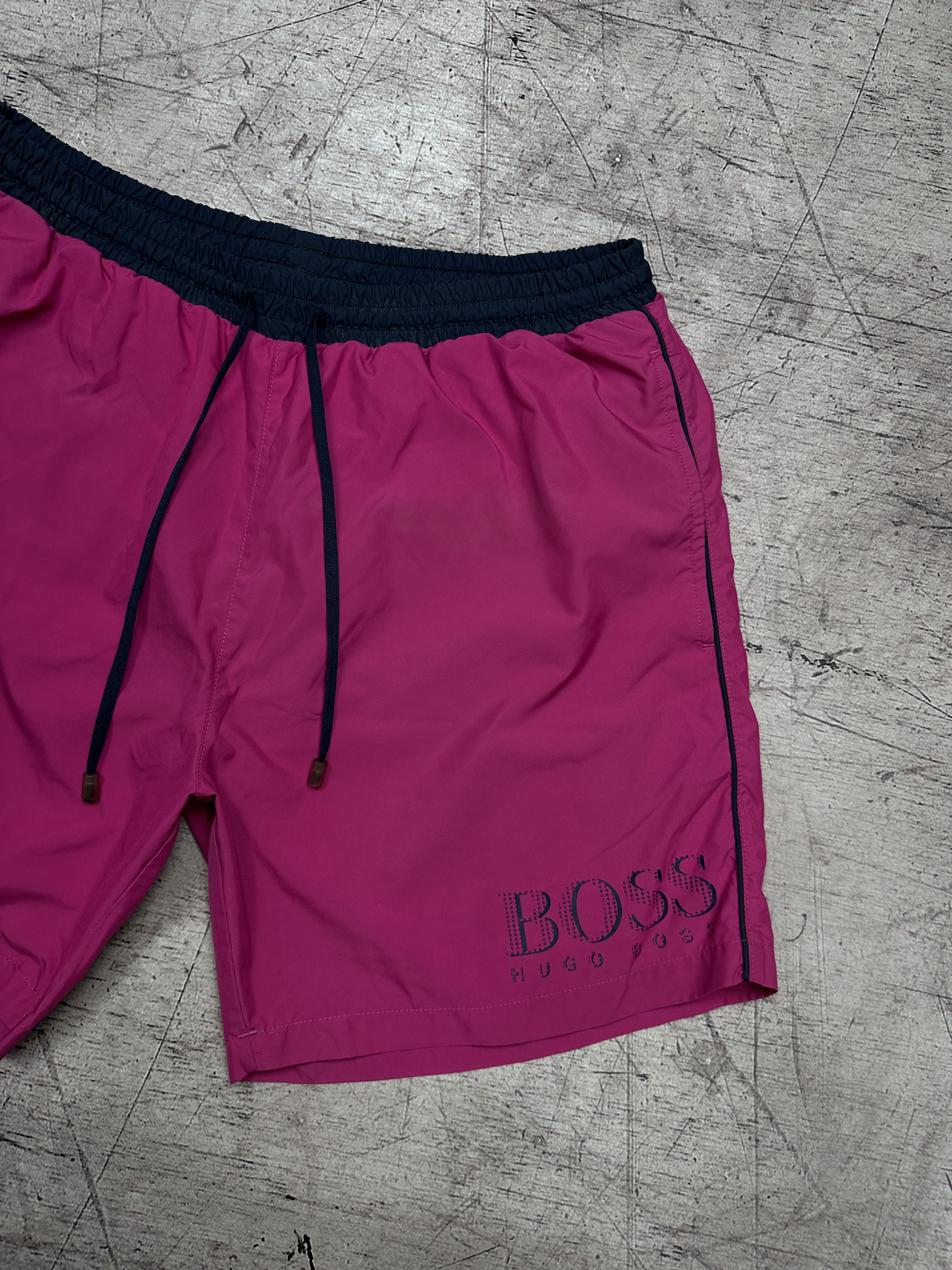 Hugo Boss Hugo Boss Mens Nylon Swimming Shorts Size US 32 / EU 48 - 2 Thumbnail