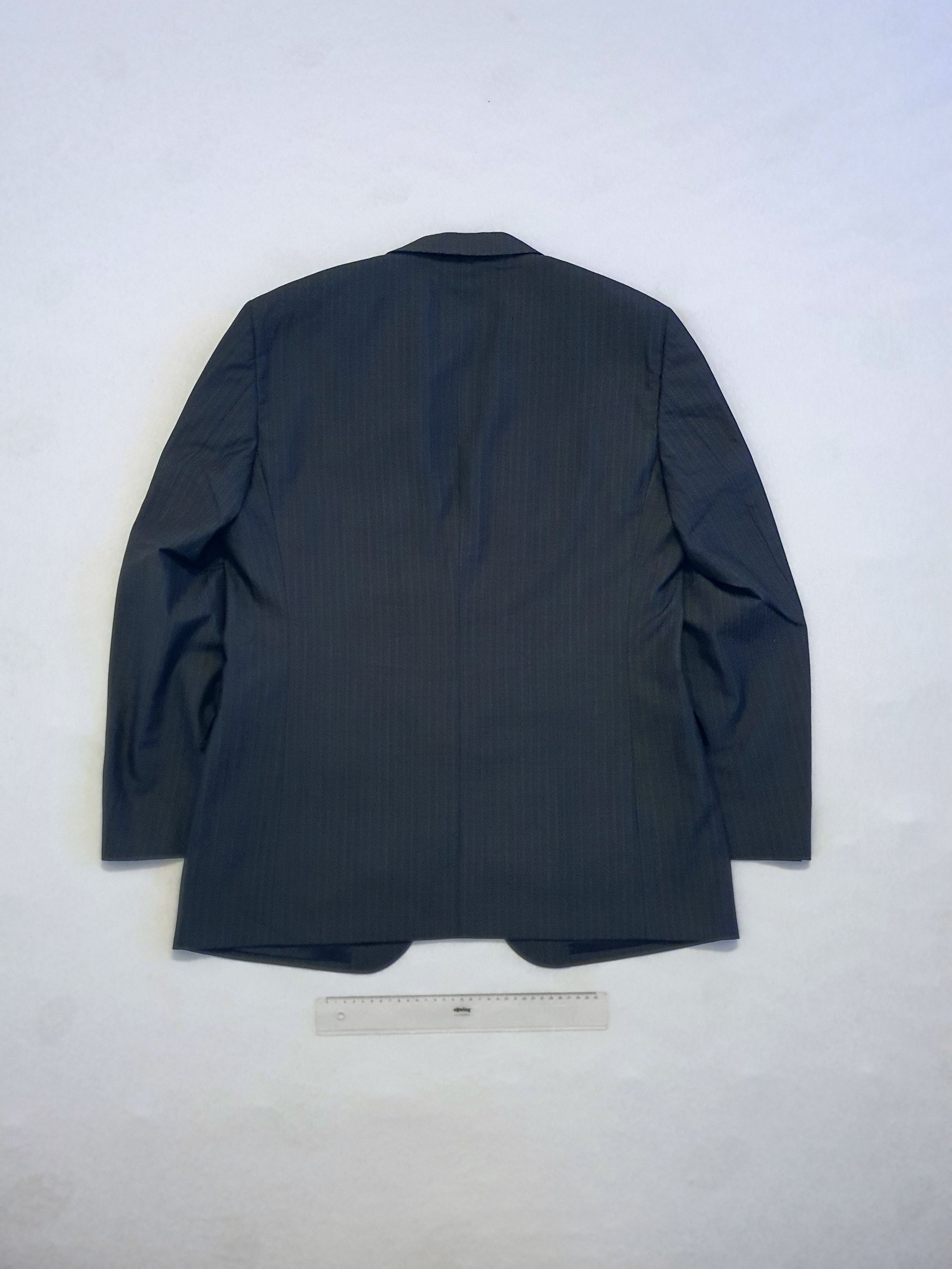 Cerruti 1881 Vintage Sports Coat/Jacket - Dark Gray/Charcoal - Wool, Silk Size 44R - 2 Thumbnail