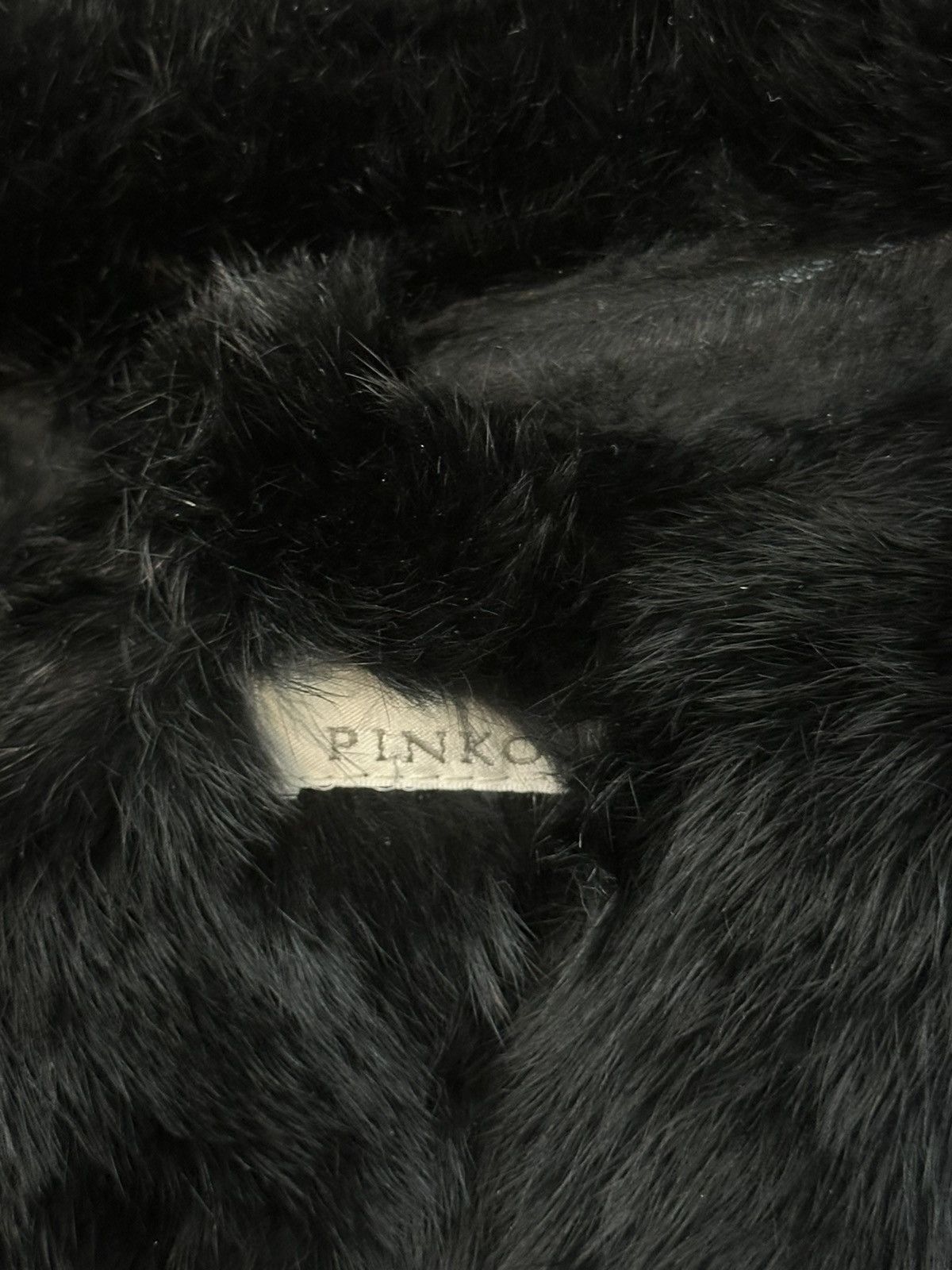 Pinko Vintage Pinko Denim Real Fur Avantgarde Jacket Size S / US 4 / IT 40 - 4 Thumbnail