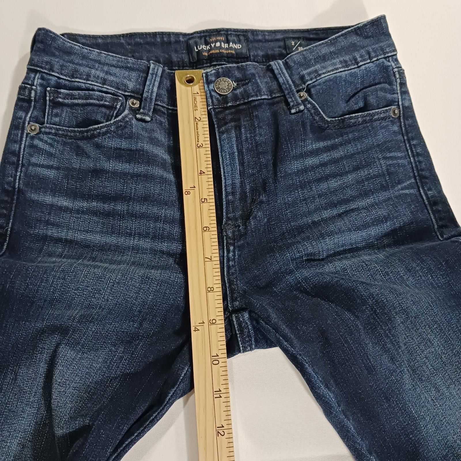 Lucky Brand Lucky Brand Women Blue Ava Legging Soft Skinny Pant Sz 2/26 Size 26" / US 2 / IT 38 - 11 Thumbnail