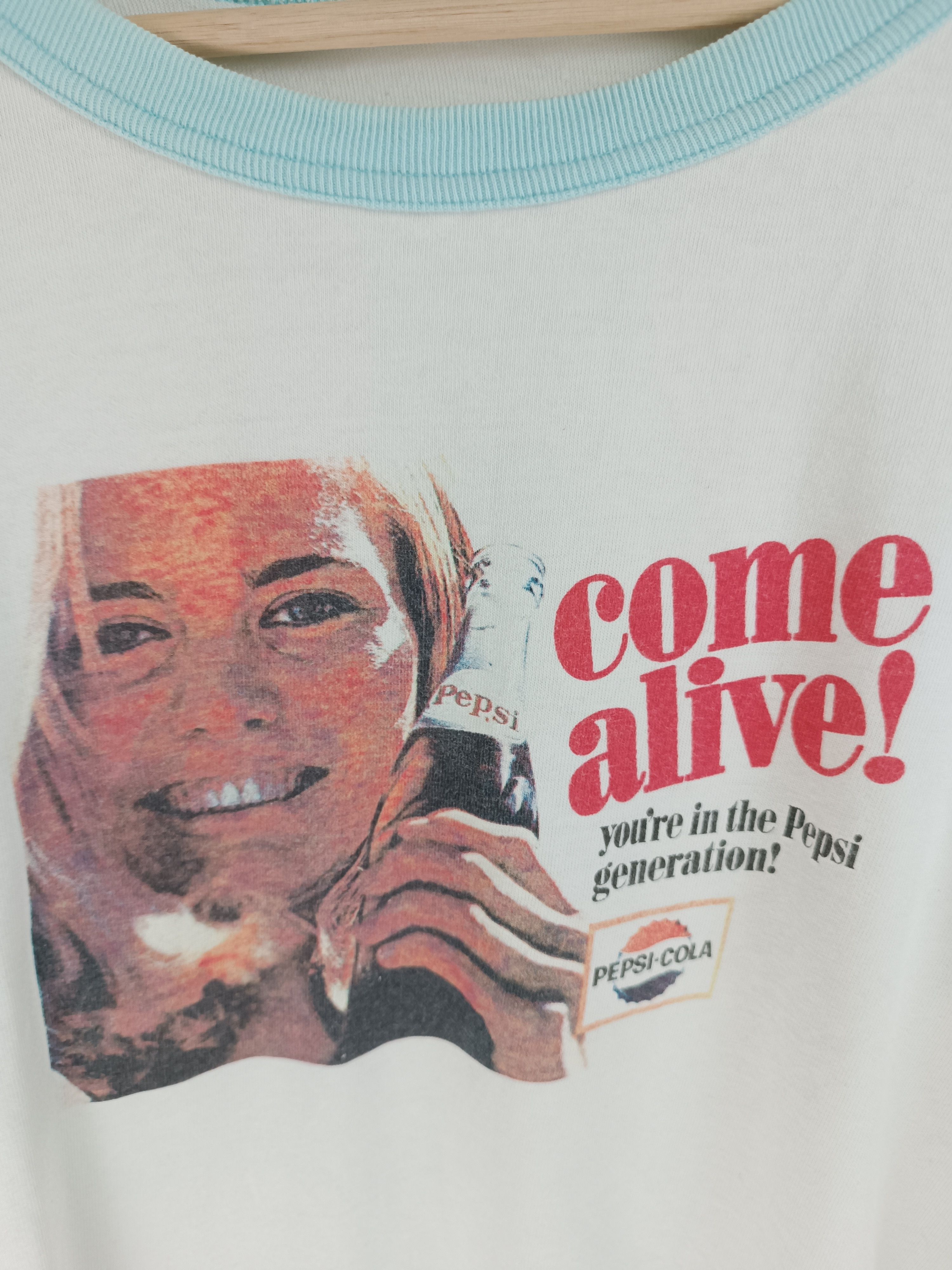 Pepsi VINTAGE Y2K PEPSI COLA DRINKS COME ALIVE! COCA COLA RARE TEE Size US M / EU 48-50 / 2 - 8 Thumbnail