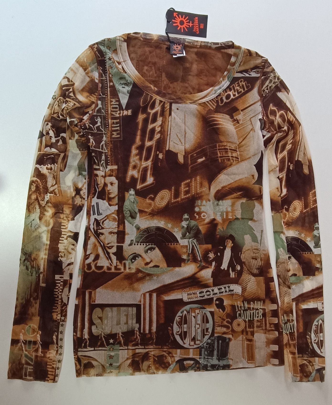 Jean Paul Gaultier Faces mesh top Size M / US 6-8 / IT 42-44 - 12 Thumbnail