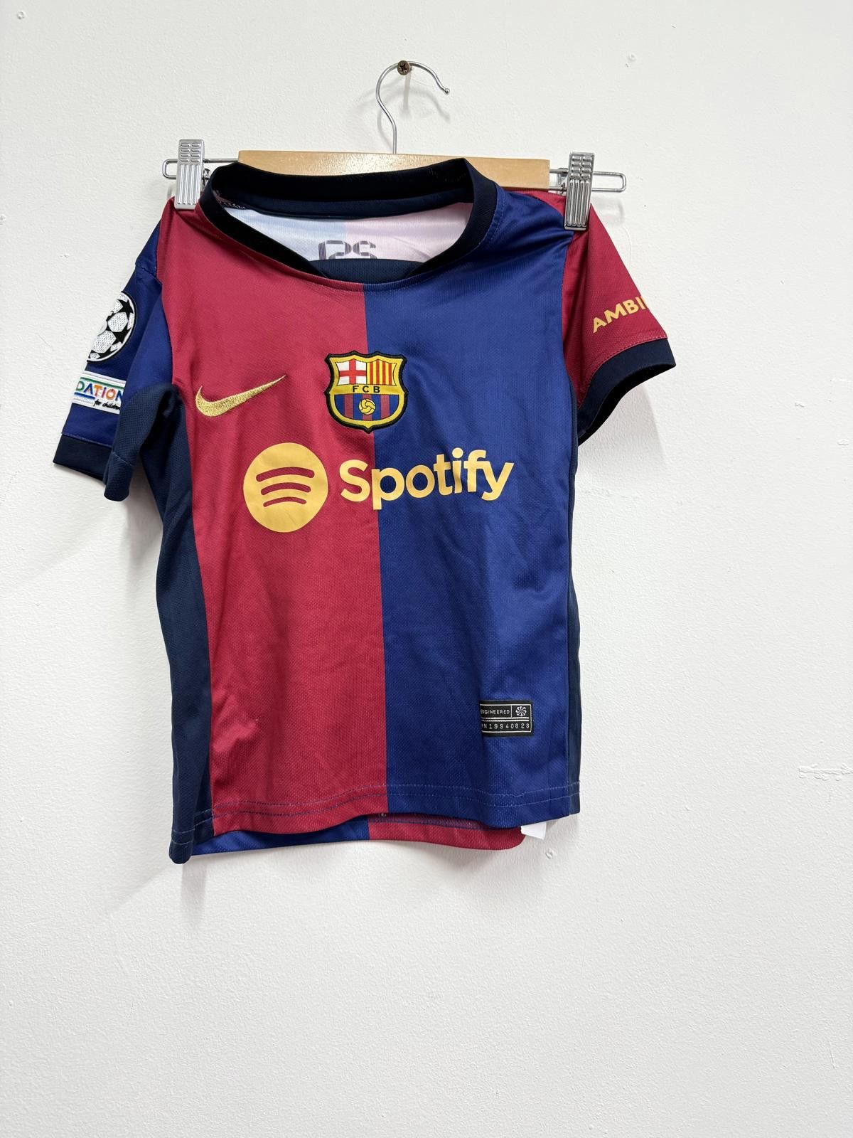 Nike Nike FC Barcelona Soccer Jersey 2023/24 Season Size ONE SIZE - 1 Thumbnail