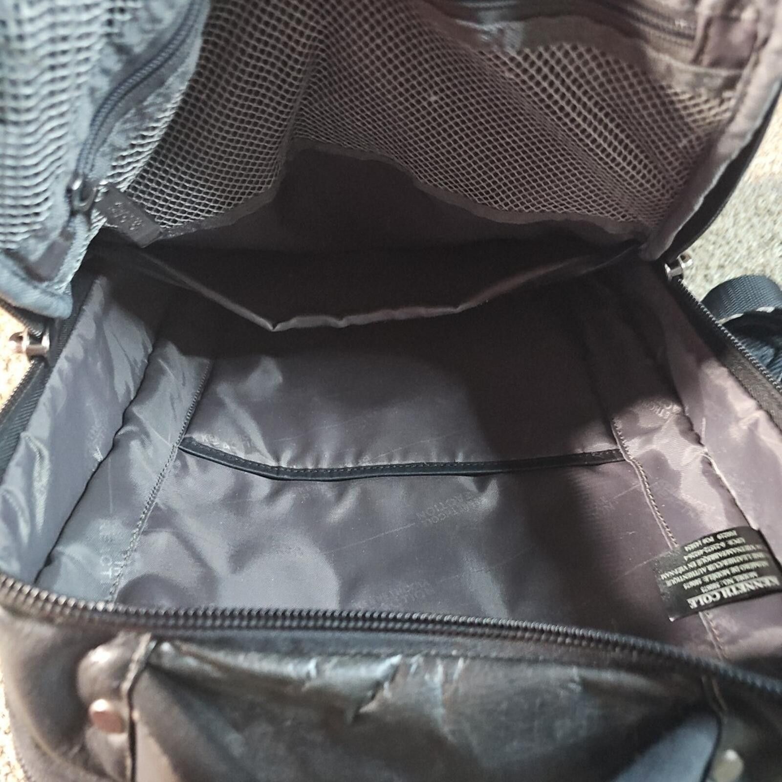 Kenneth Cole Kenneth Cole Model580675 Genuine Leather Backpack Laptop Bag Size ONE SIZE - 6 Thumbnail