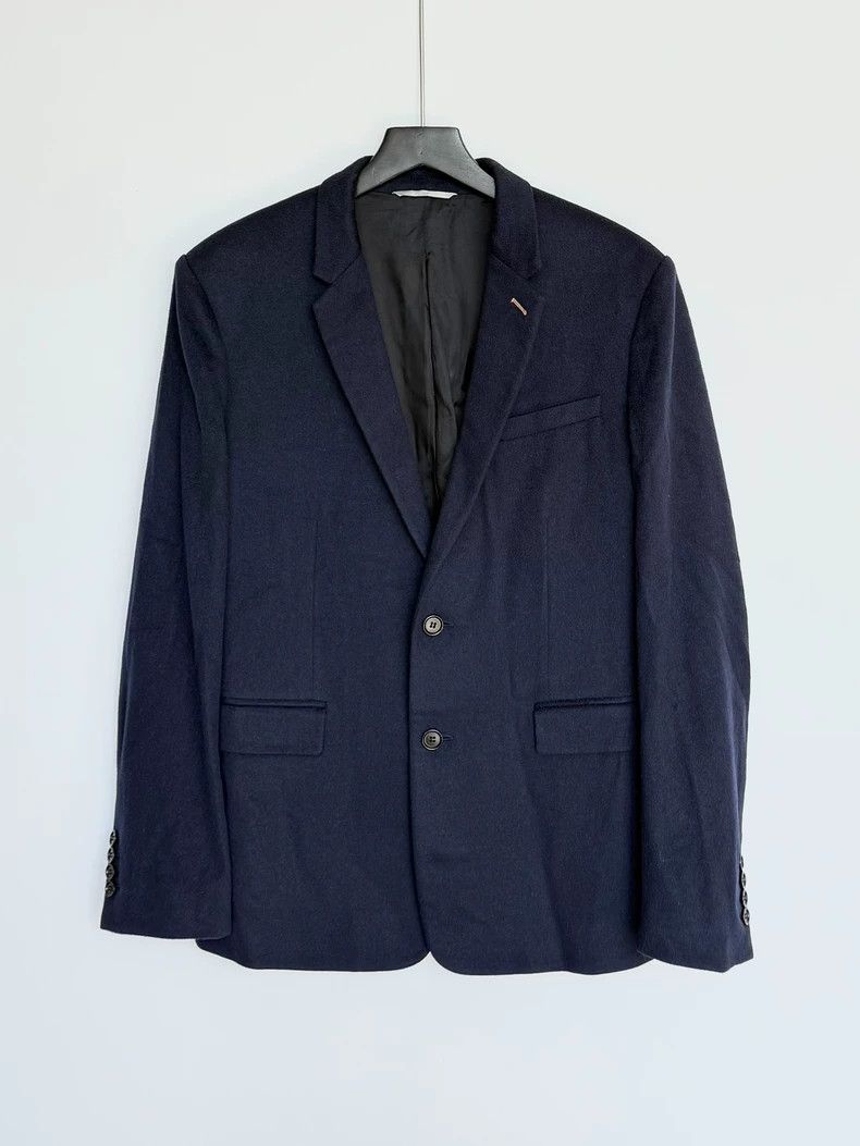 Dior Dior Camel hair dark blue suit Size 48R - 1 Thumbnail
