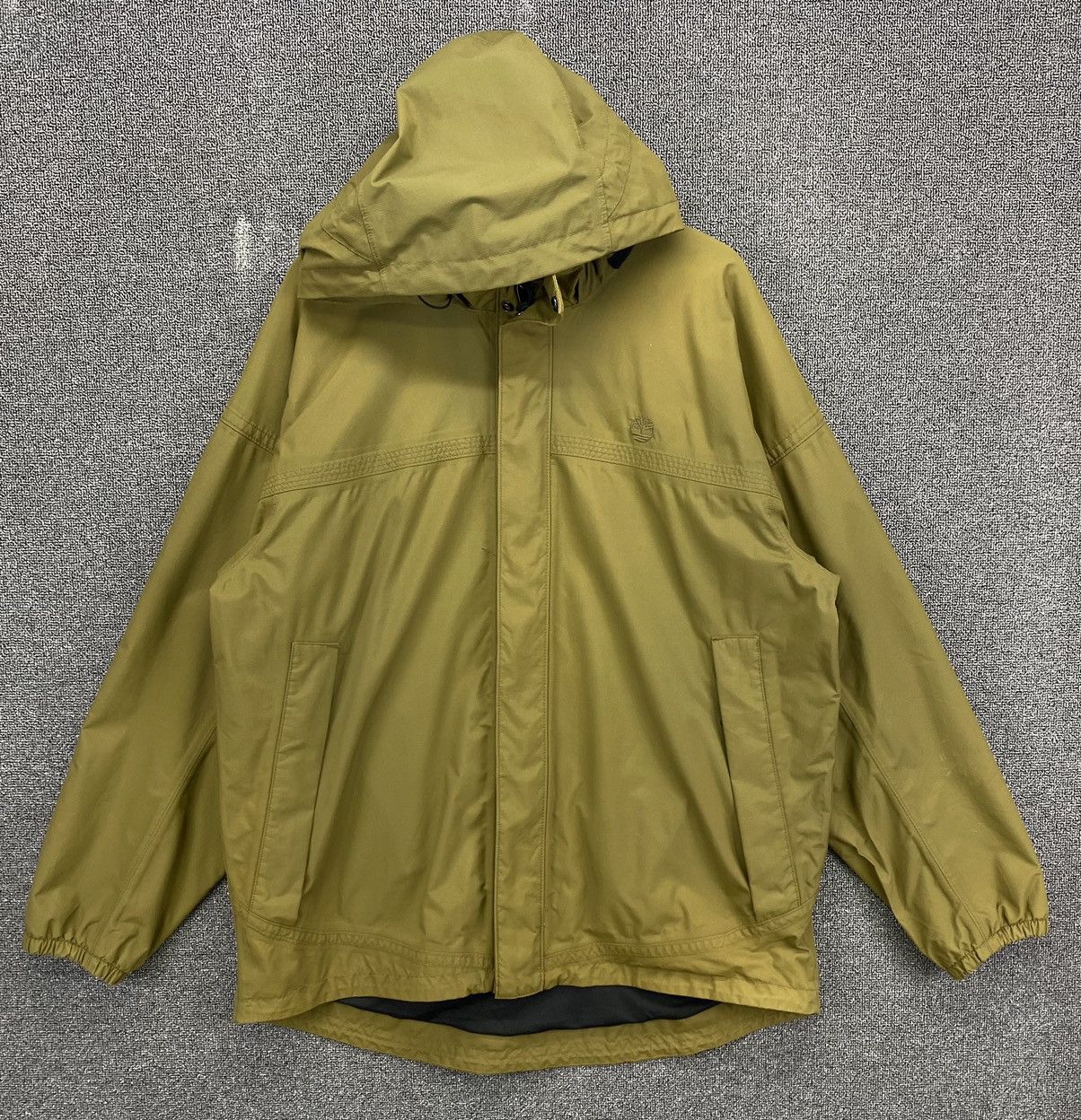 Timberland Vintage Timberland Waterproof Hooded Jacket Size US XL / EU 56 / 4 - 1 Thumbnail