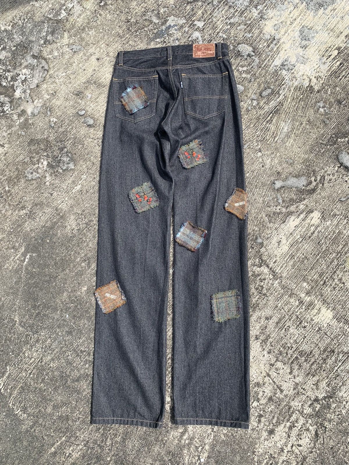 Helmut Lang × Karl Helmut × Pink House Rare🔥 pink house by helmut lang patchwork denim Size US 31 - 11 Thumbnail