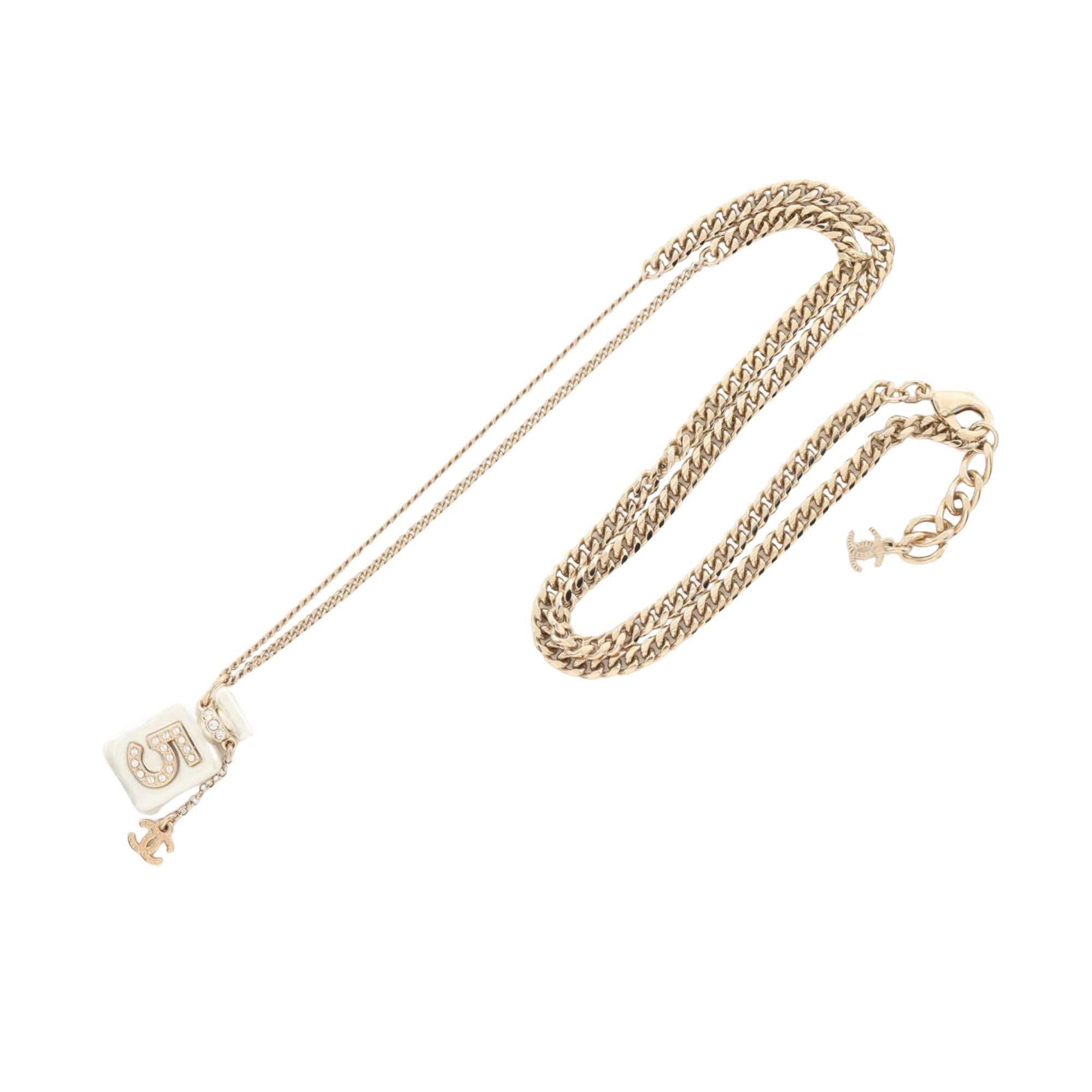 Chanel Chanel Numero 5 necklace Size ONE SIZE - 1 Thumbnail