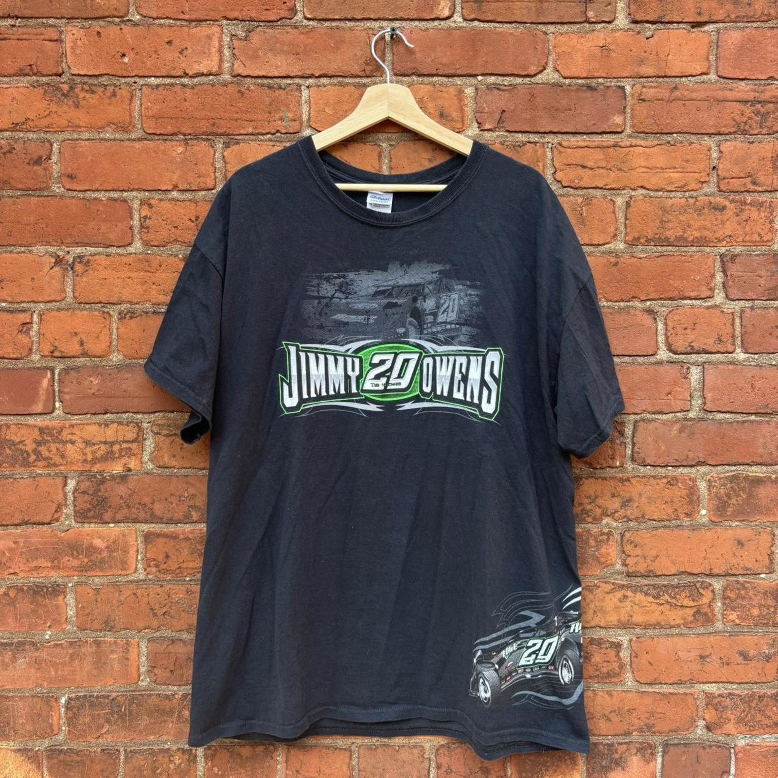 NASCAR vintage jimmy Owens the nightmare t shirt 00s XL Size US XL / EU 56 / 4 - 1 Thumbnail