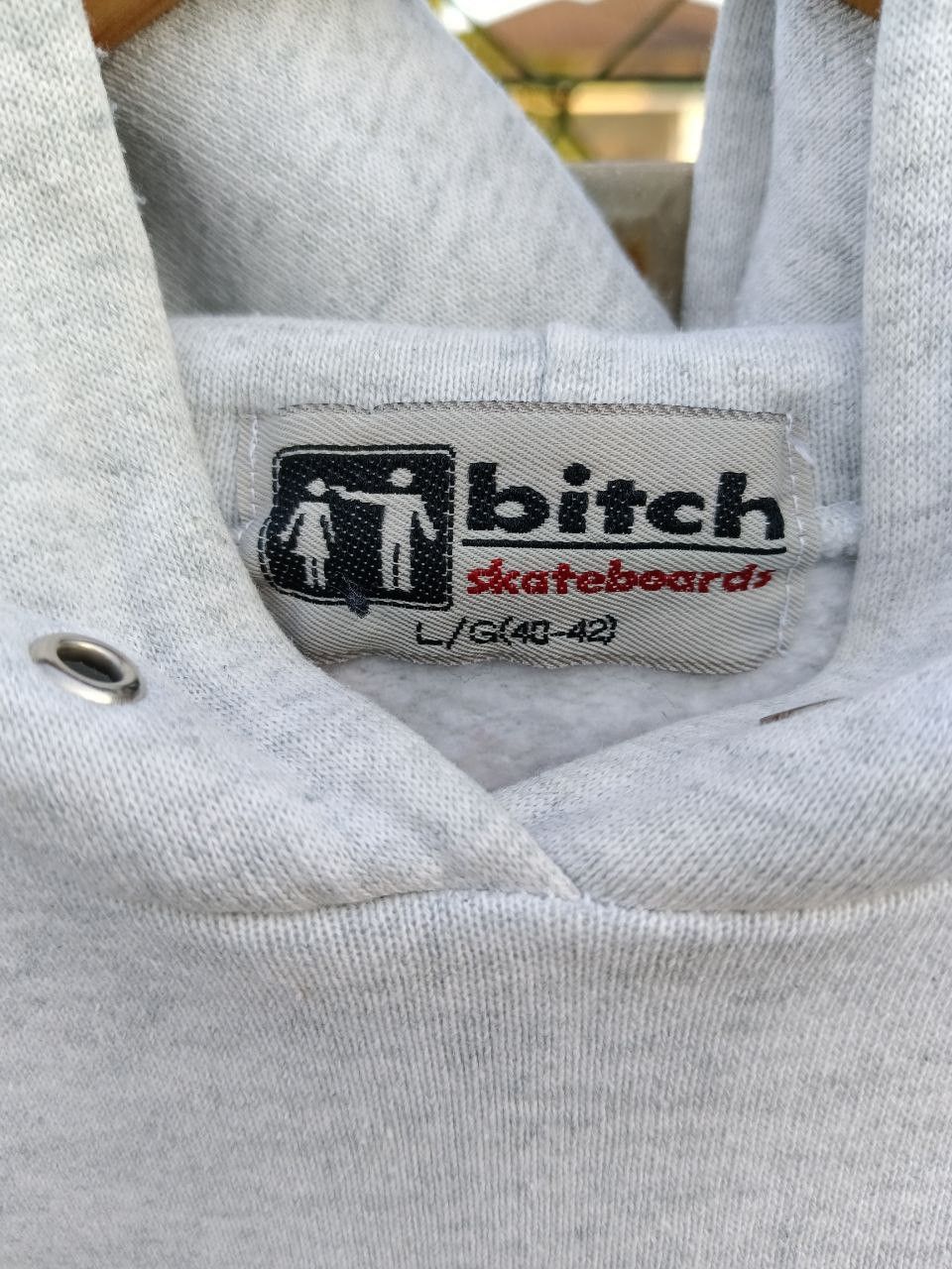 Hook-Ups VINTAGE 90s HOODIE BITCH SKATEBOARD HOODIE Size US L / EU 52-54 / 3 - 5 Thumbnail