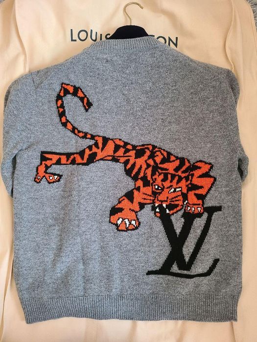 Louis Vuitton Louis Vuitton X Virgil Abloh Tiger Knit Sweater Size