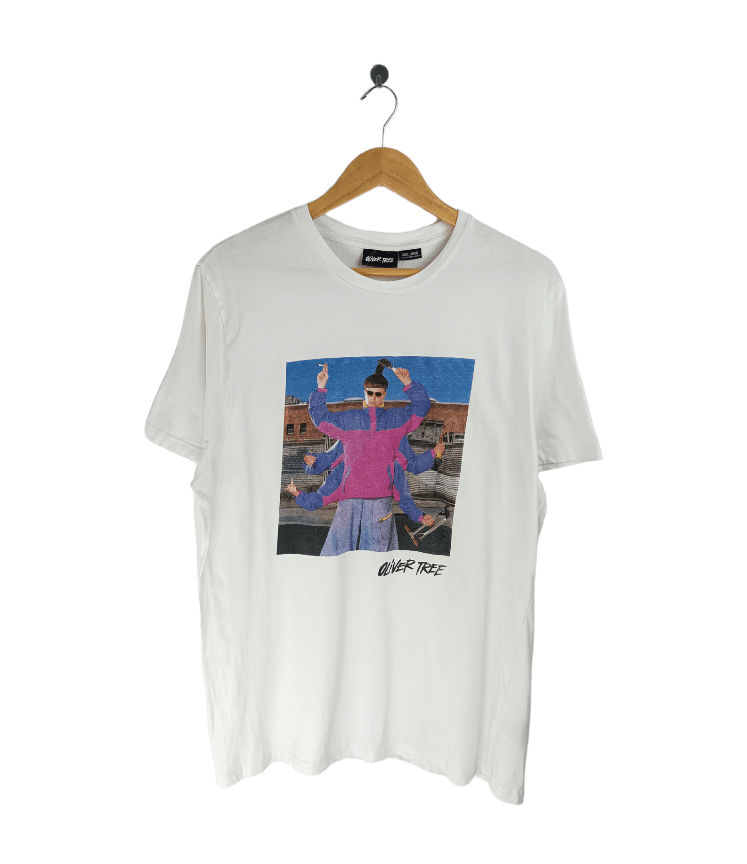 OLIVER TREE RAP TEES BAND ROCK RNB HIP HOP FUNNY TEE