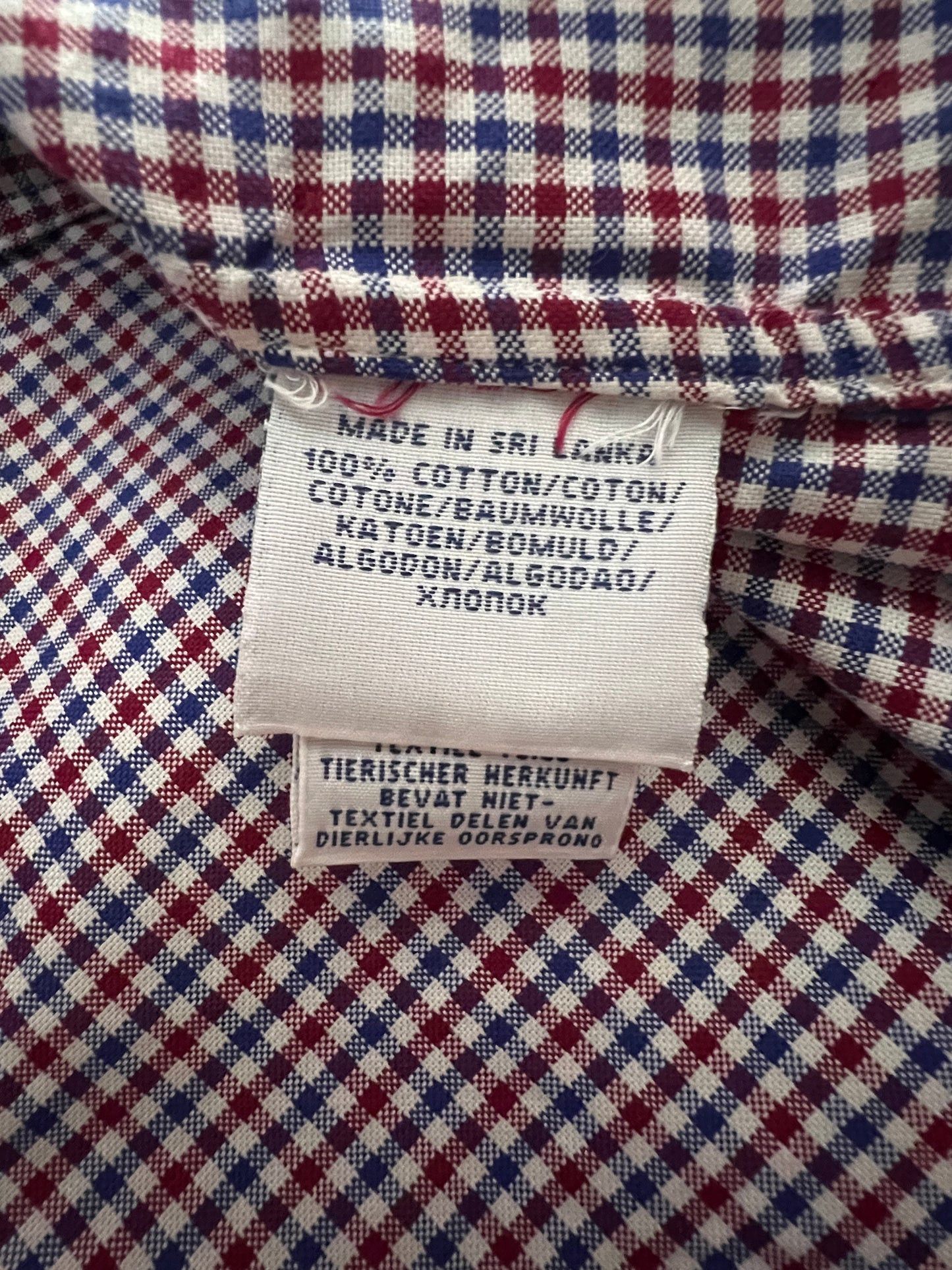 Polo Ralph Lauren × Vintage Polo Ralph Lauren Vintage Men's Slim Fit Check Shirt - S Size US S / EU 44-46 / 1 - 7 Thumbnail