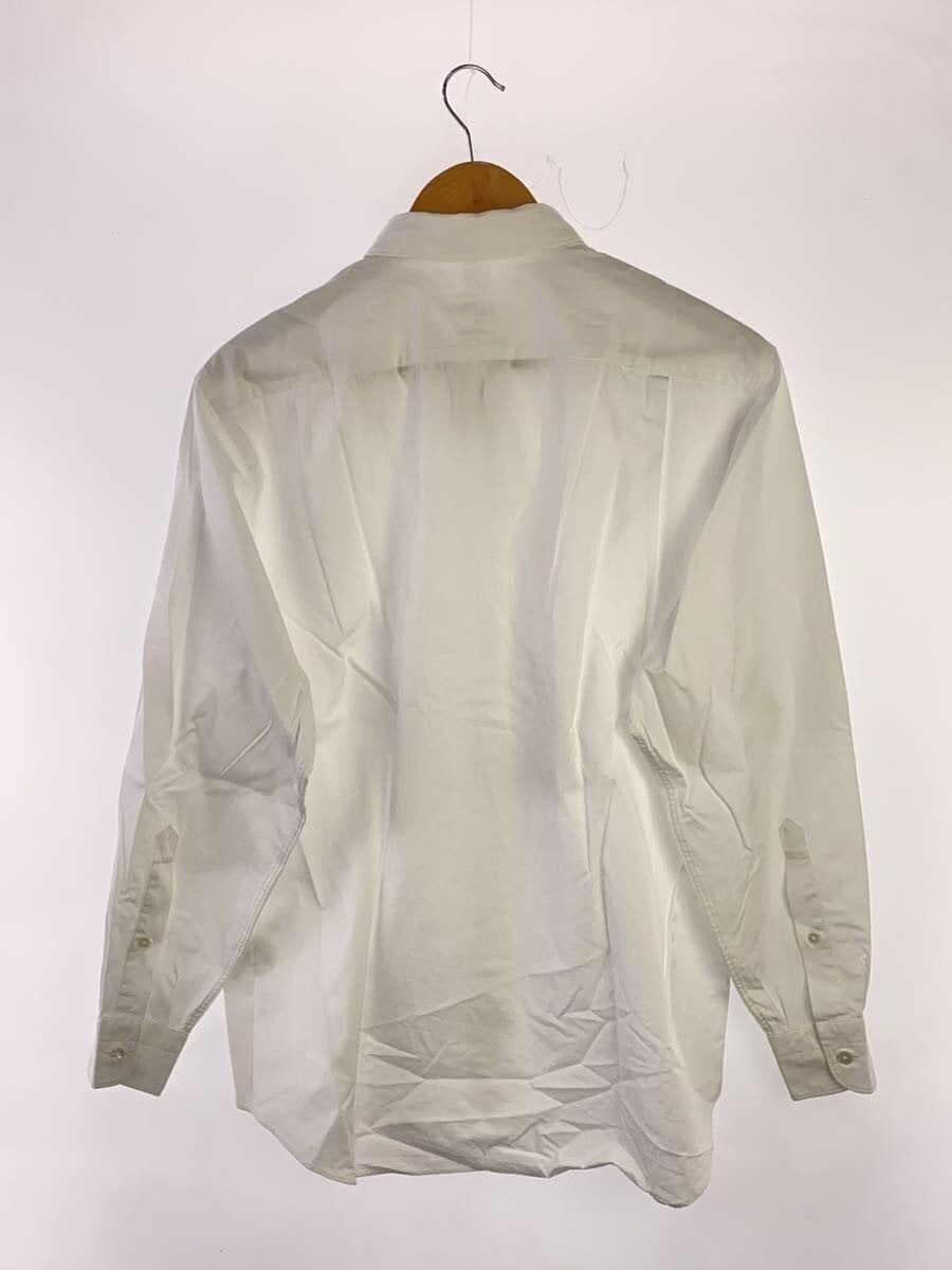 A.PRESSE White Cotton Regular Collar Shirt Size US M / EU 48-50 / 2 - 2 Thumbnail