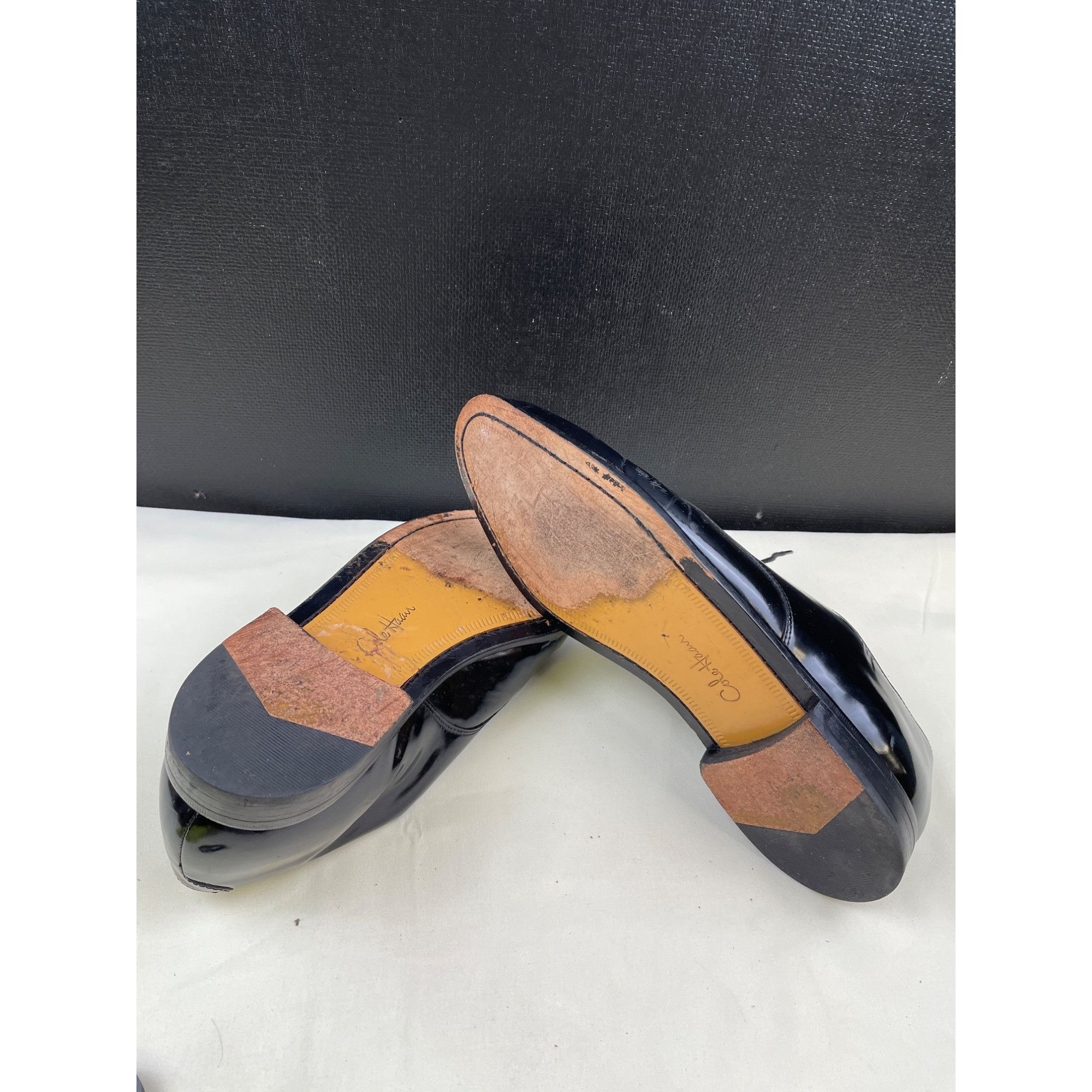 Cole Haan Cole Haan Men's Black Leather Oxfords/ Dress Shoes Size 10.5 Size US 10.5 / EU 43-44 - 7 Thumbnail